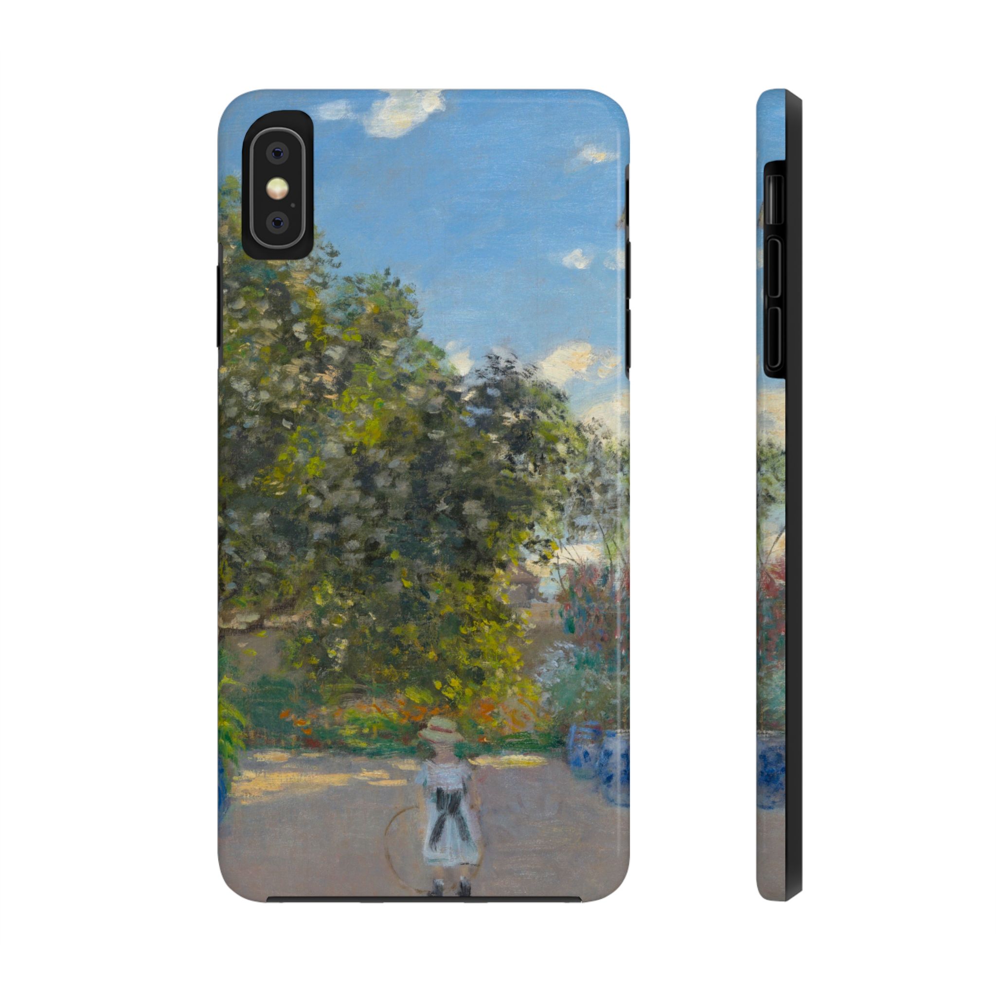 Monet, The Artists's House at Argenteuil, Detail 1 Tough Phone Case - Image 5