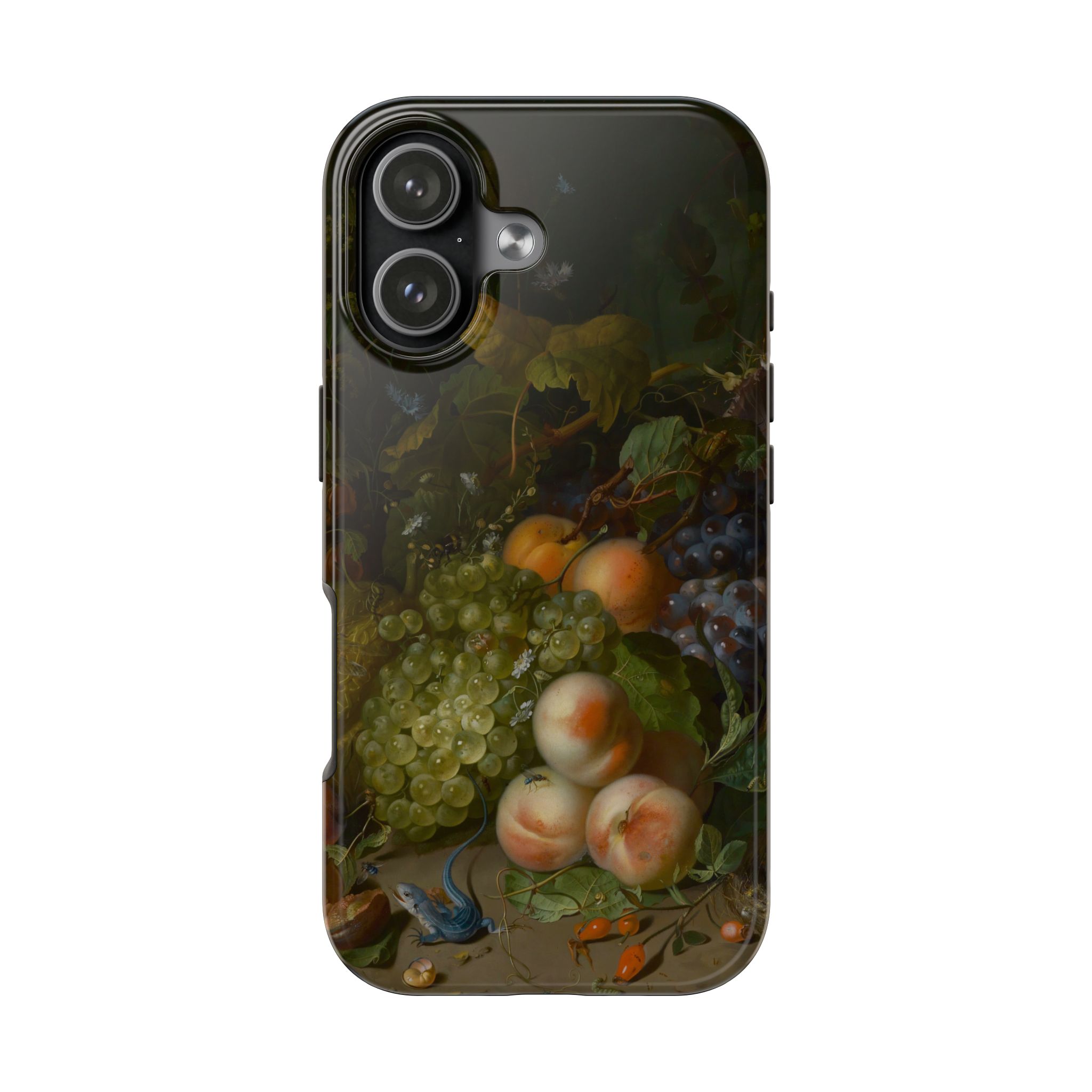 Rachel Ruysch, Fruit Still Life with Stag Beetle and Nest Tough Phone Case - Image 34