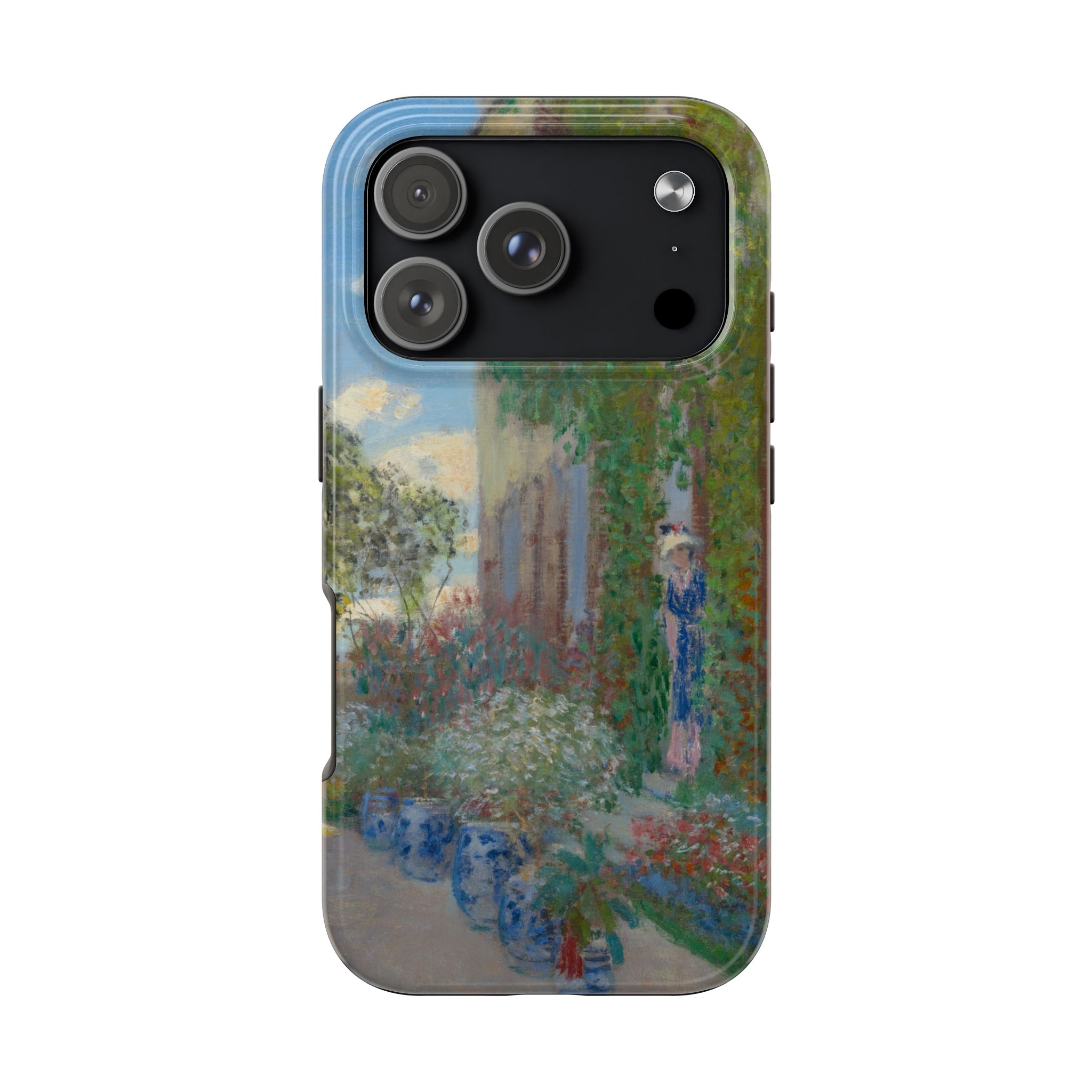Monet, The Artist's House at Argenteuil, Detail 2 Tough Phone Case - Image 34