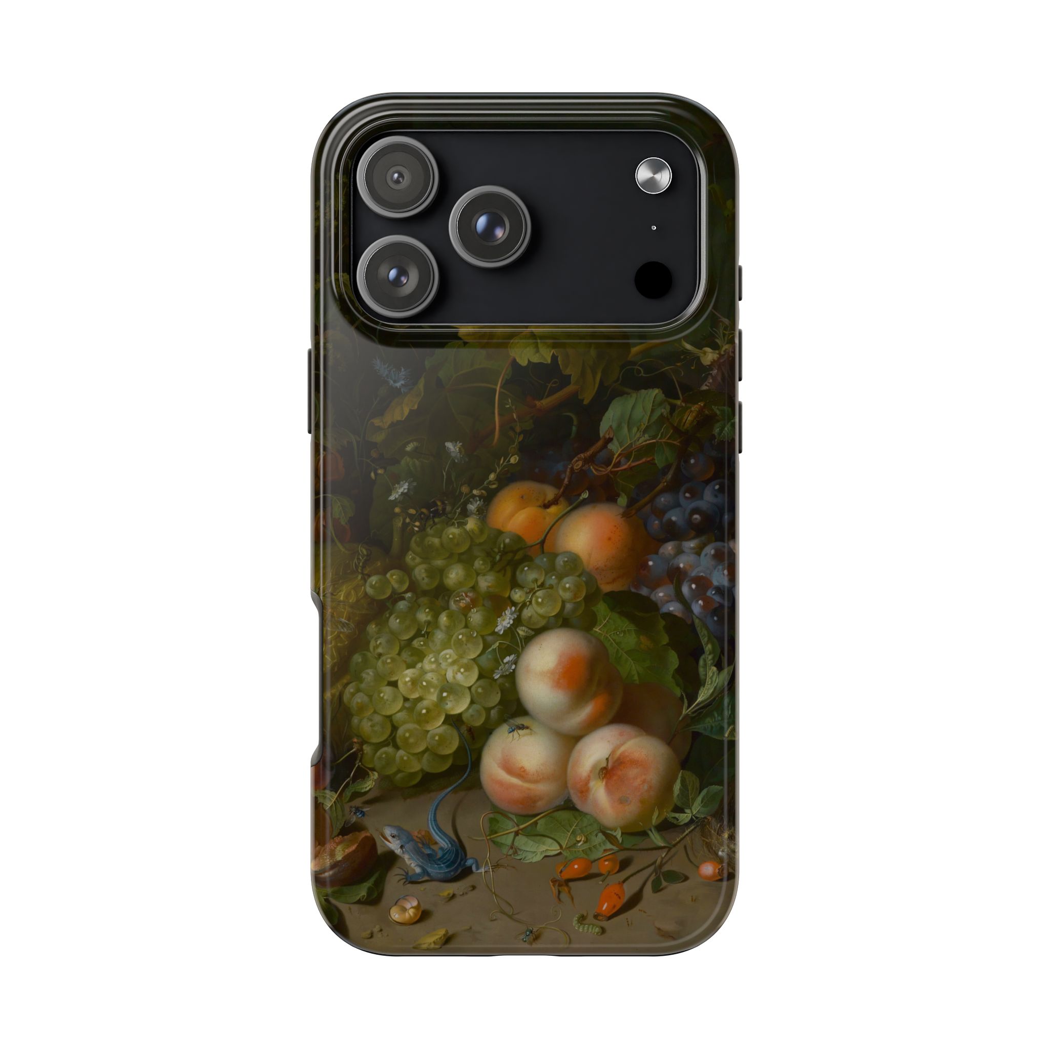 Rachel Ruysch, Fruit Still Life with Stag Beetle and Nest Tough Phone Case - Image 36