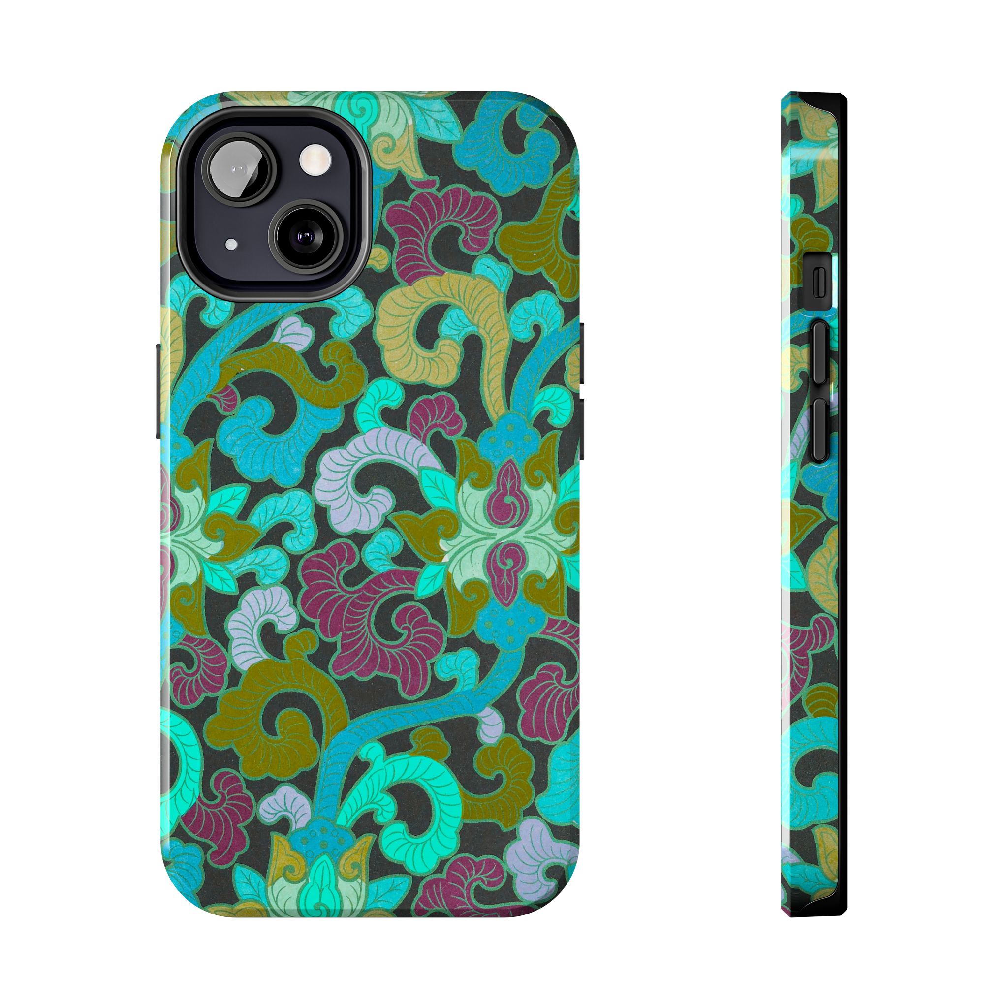 Owen Jones, Examples of Chinese Ornament 53, Blue Green Style Tough Phone Case - Image 15