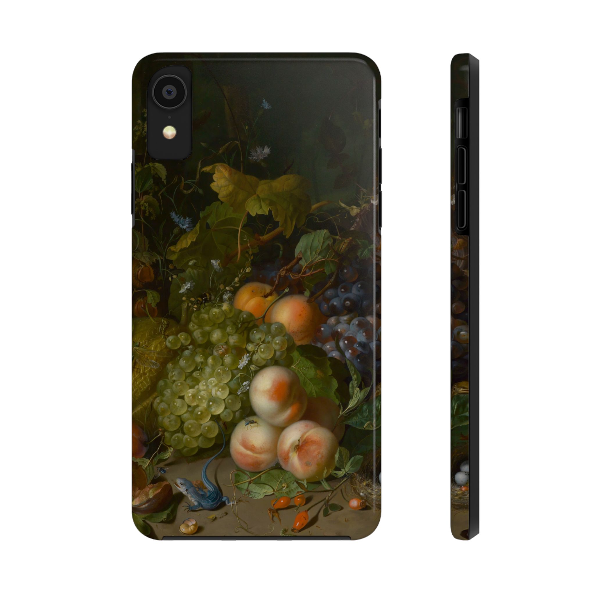 Rachel Ruysch, Fruit Still Life with Stag Beetle and Nest Tough Phone Case - Image 3