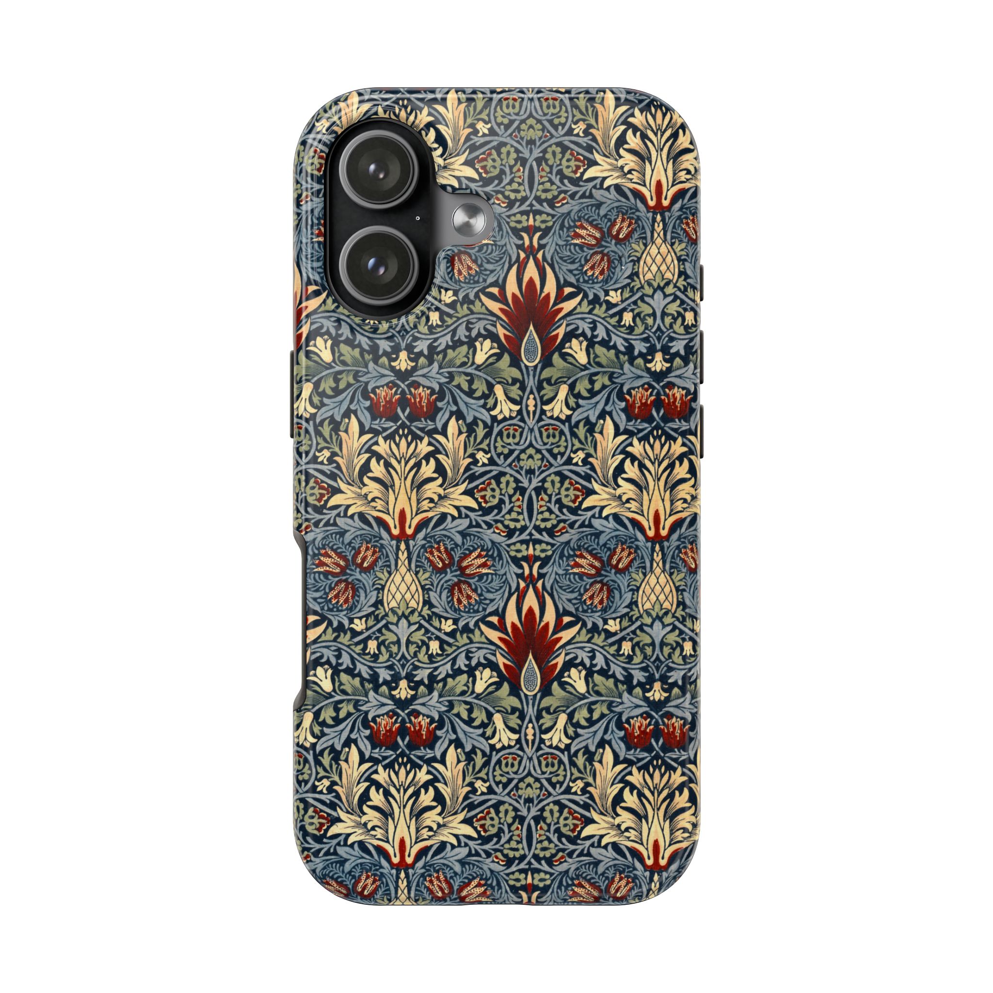 William Morris, Snakeshead Wallpaper from the Brooklyn Museum Tough Phone Case - Image 33