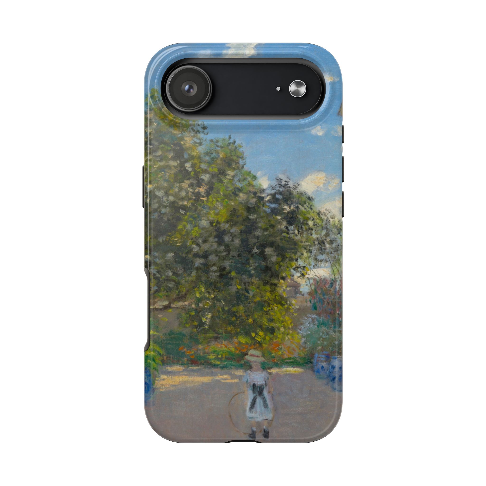 Monet, The Artists's House at Argenteuil, Detail 1 Tough Phone Case - Image 36