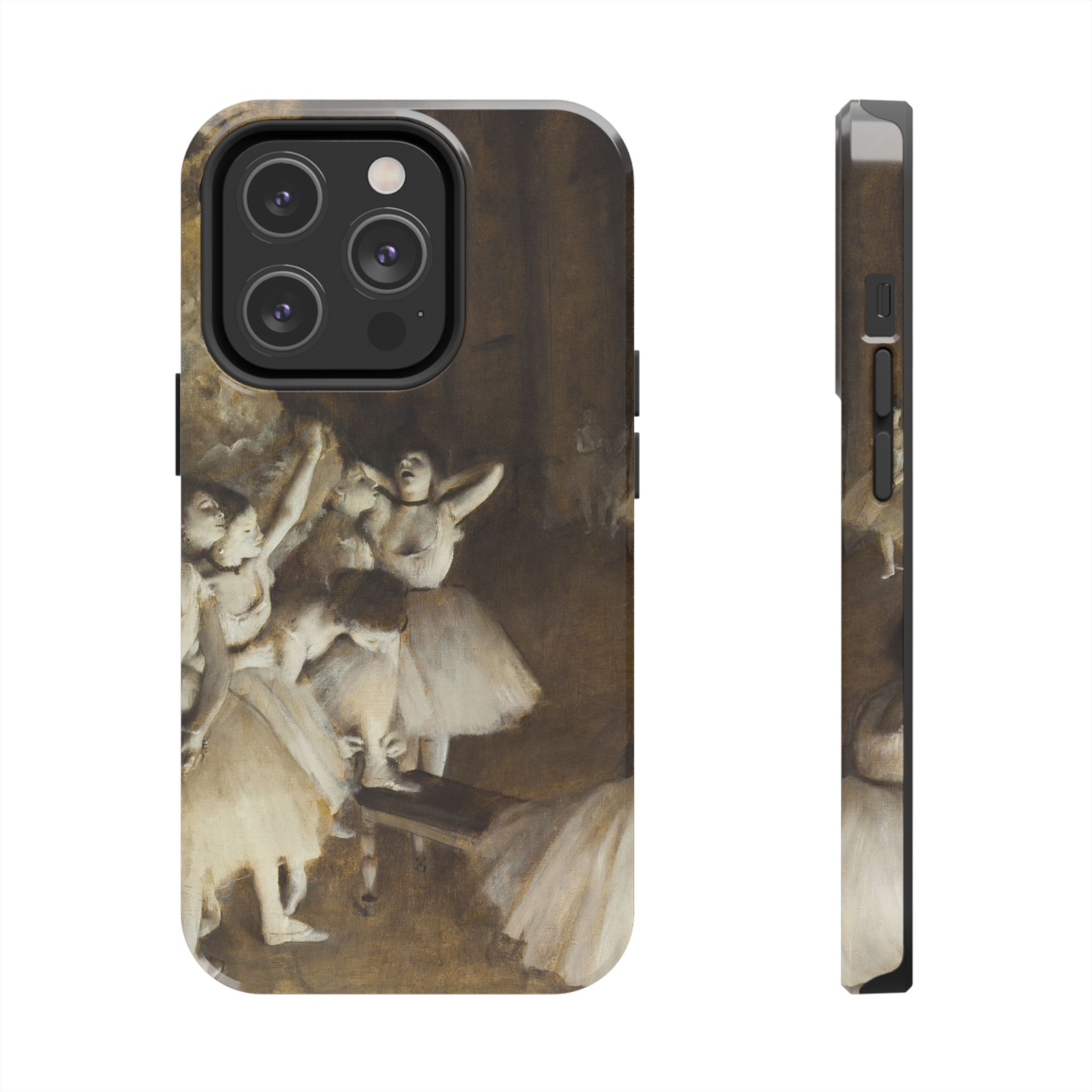 Degas, Ballet Rehearsal On Stage Detail 1 Tough Phone Case - Image 13