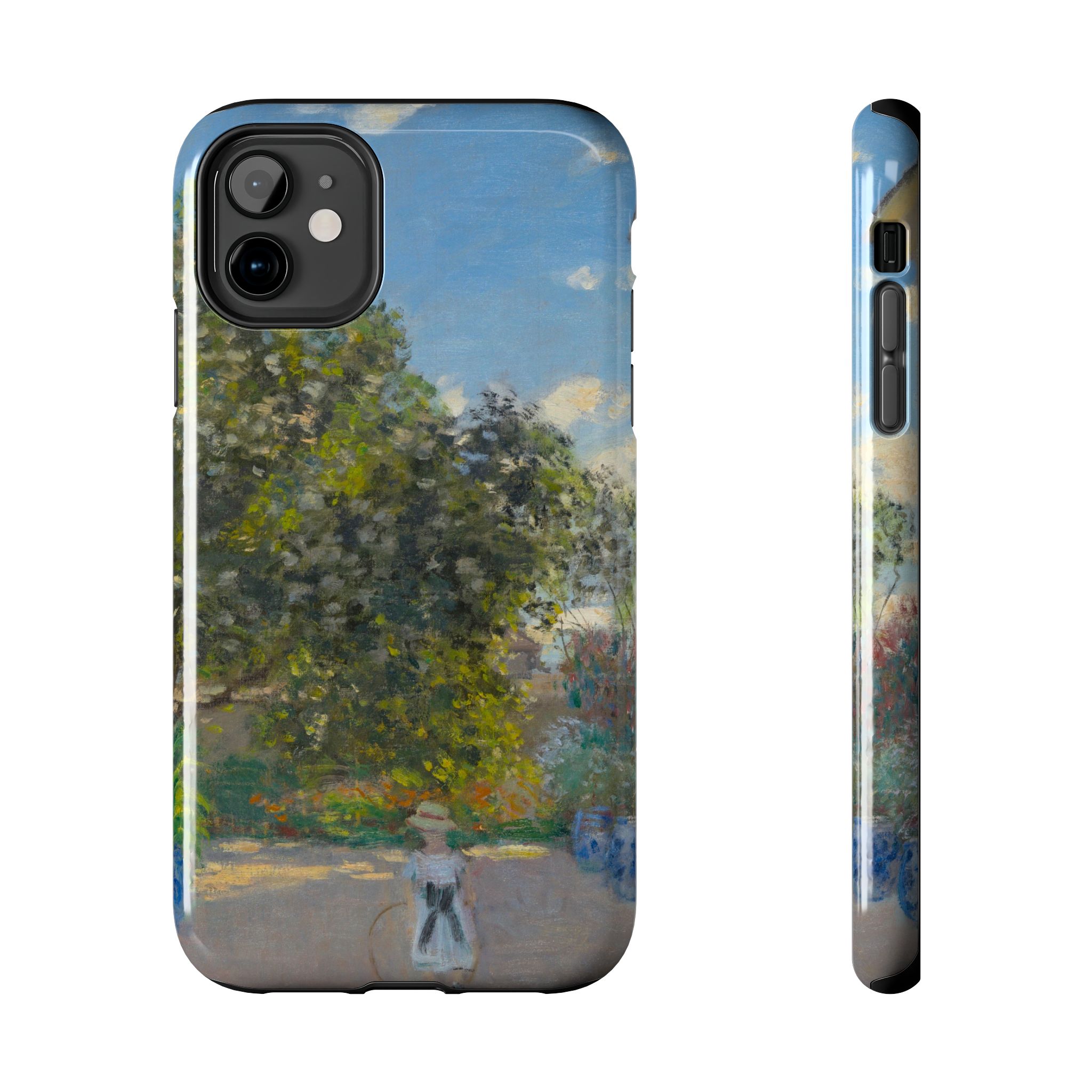 Monet, The Artists's House at Argenteuil, Detail 1 Tough Phone Case - Image 6