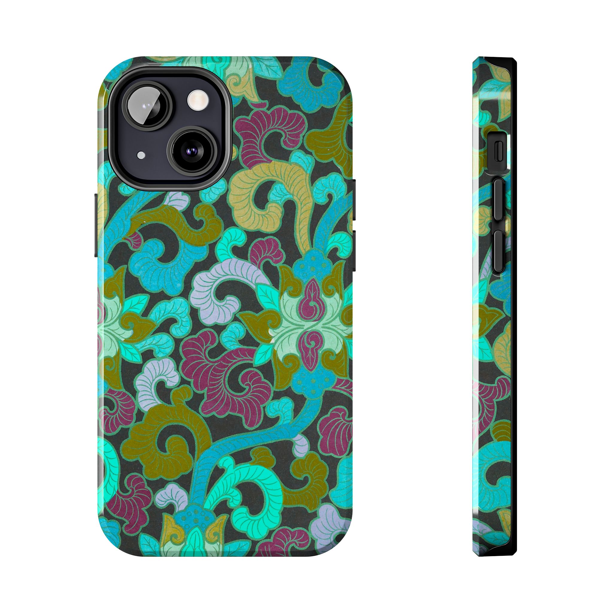 Owen Jones, Examples of Chinese Ornament 53, Blue Green Style Tough Phone Case - Image 16