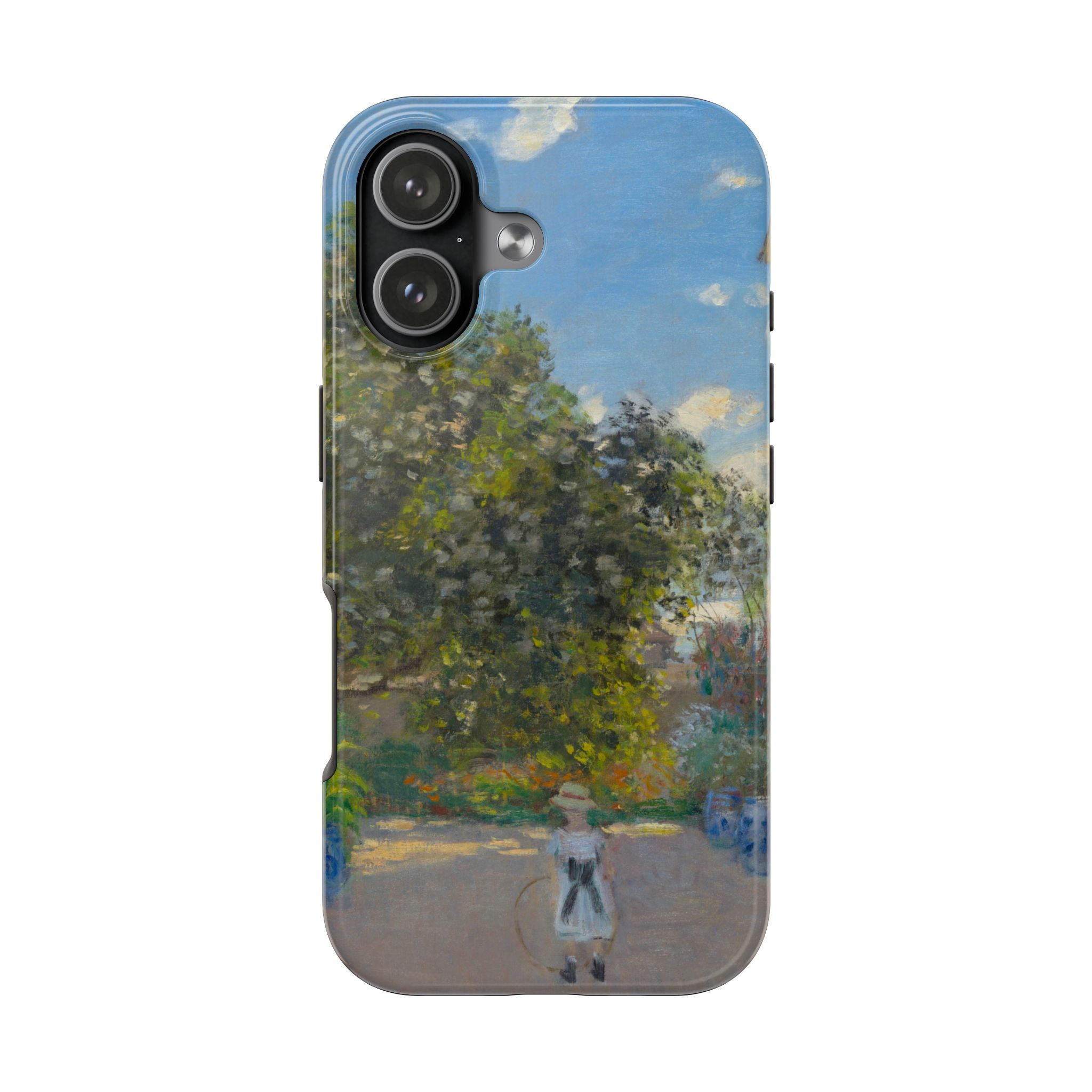 Monet, The Artists's House at Argenteuil, Detail 1 Tough Phone Case - Image 33