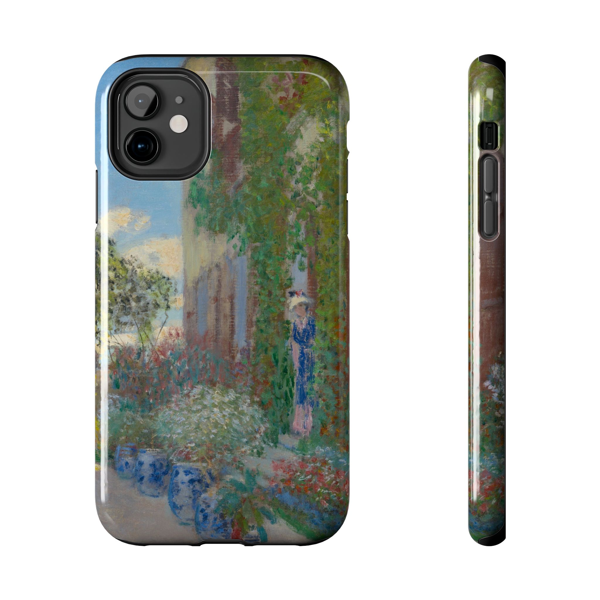 Monet, The Artist's House at Argenteuil, Detail 2 Tough Phone Case - Image 6