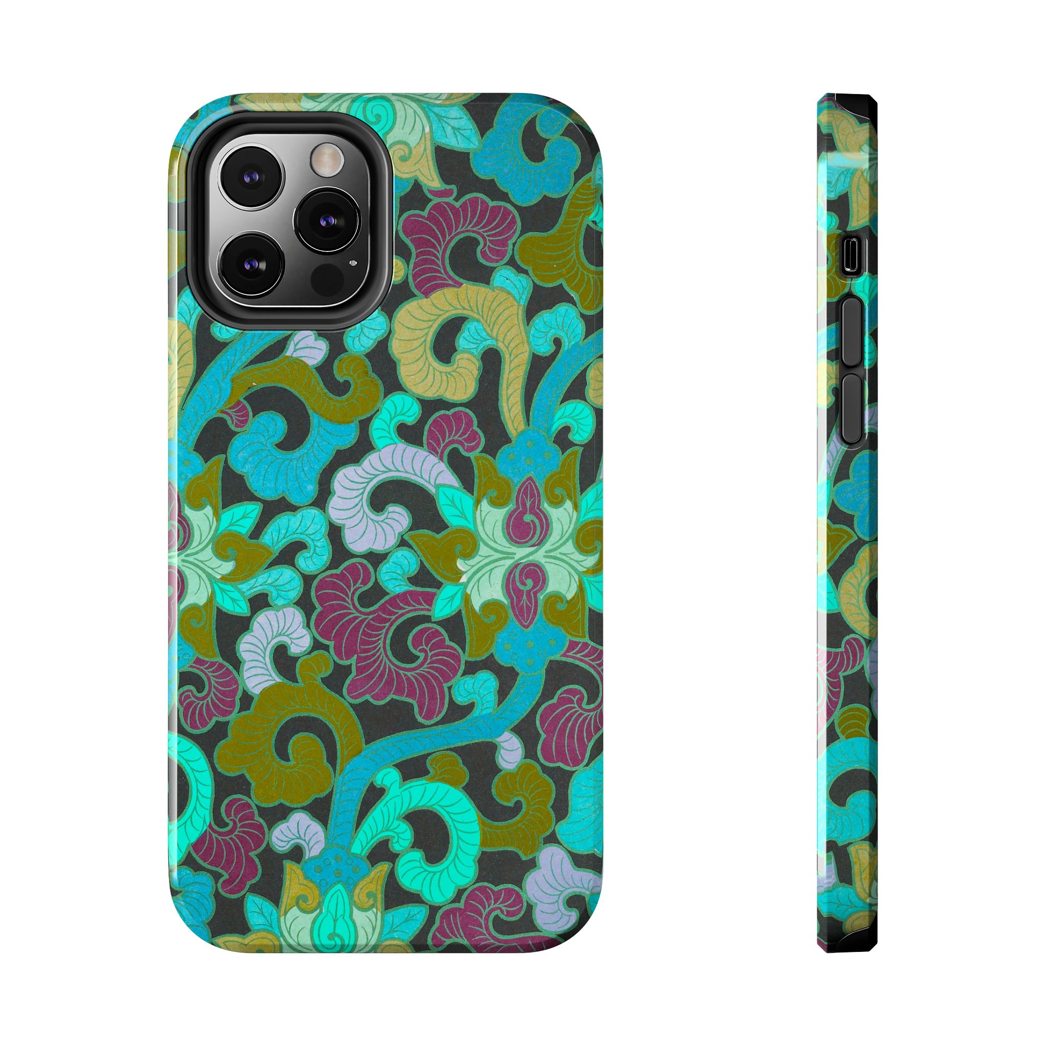 Owen Jones, Examples of Chinese Ornament 53, Blue Green Style Tough Phone Case - Image 13