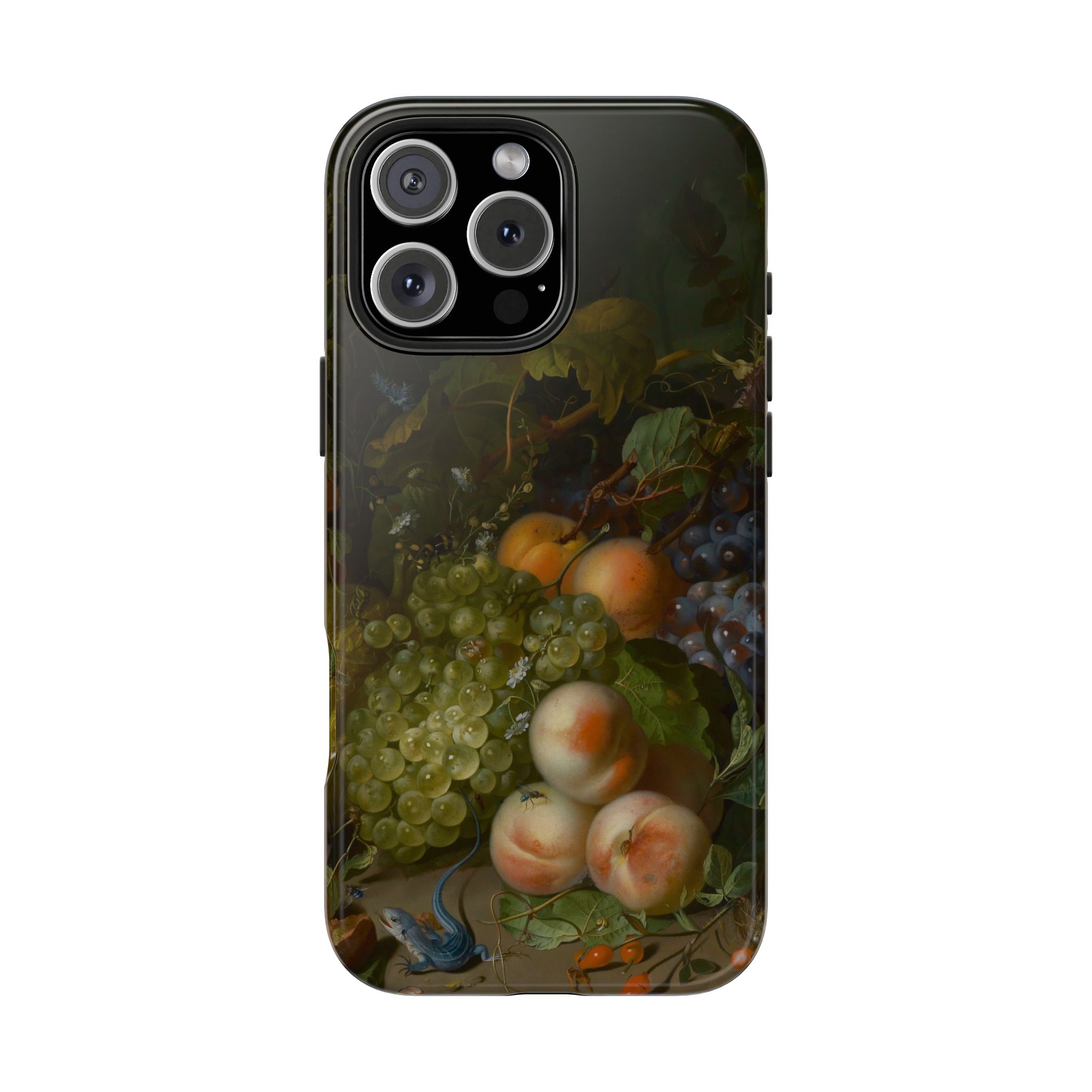 Rachel Ruysch, Fruit Still Life with Stag Beetle and Nest Tough Phone Case - Image 30