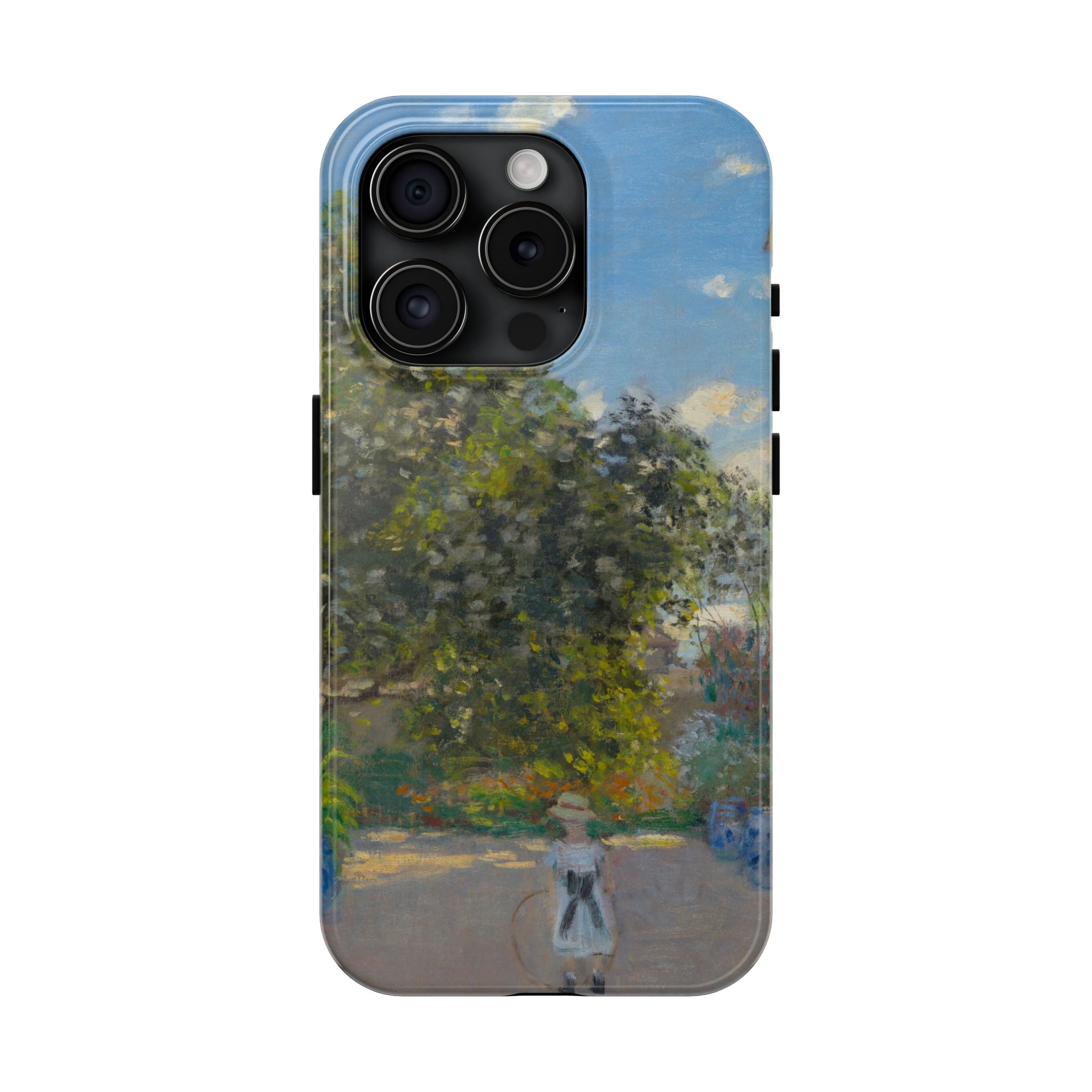 Monet, The Artists's House at Argenteuil, Detail 1 Tough Phone Case - Image 22