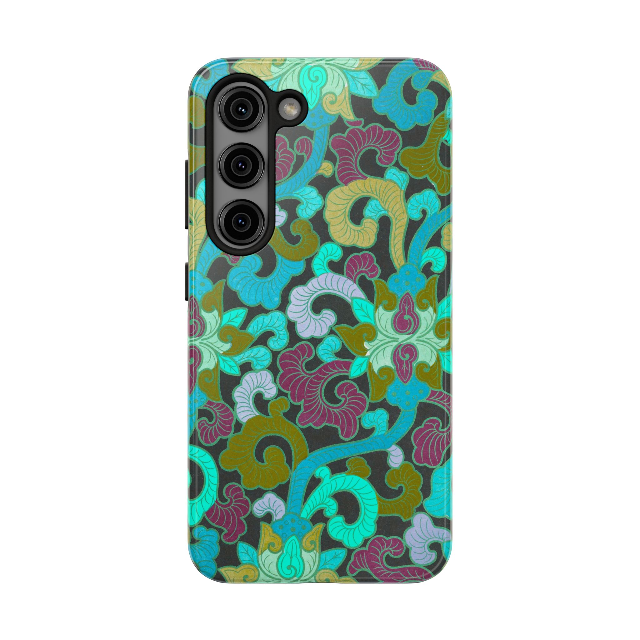 Owen Jones, Examples of Chinese Ornament 53, Blue Green Style Tough Phone Case - Image 28