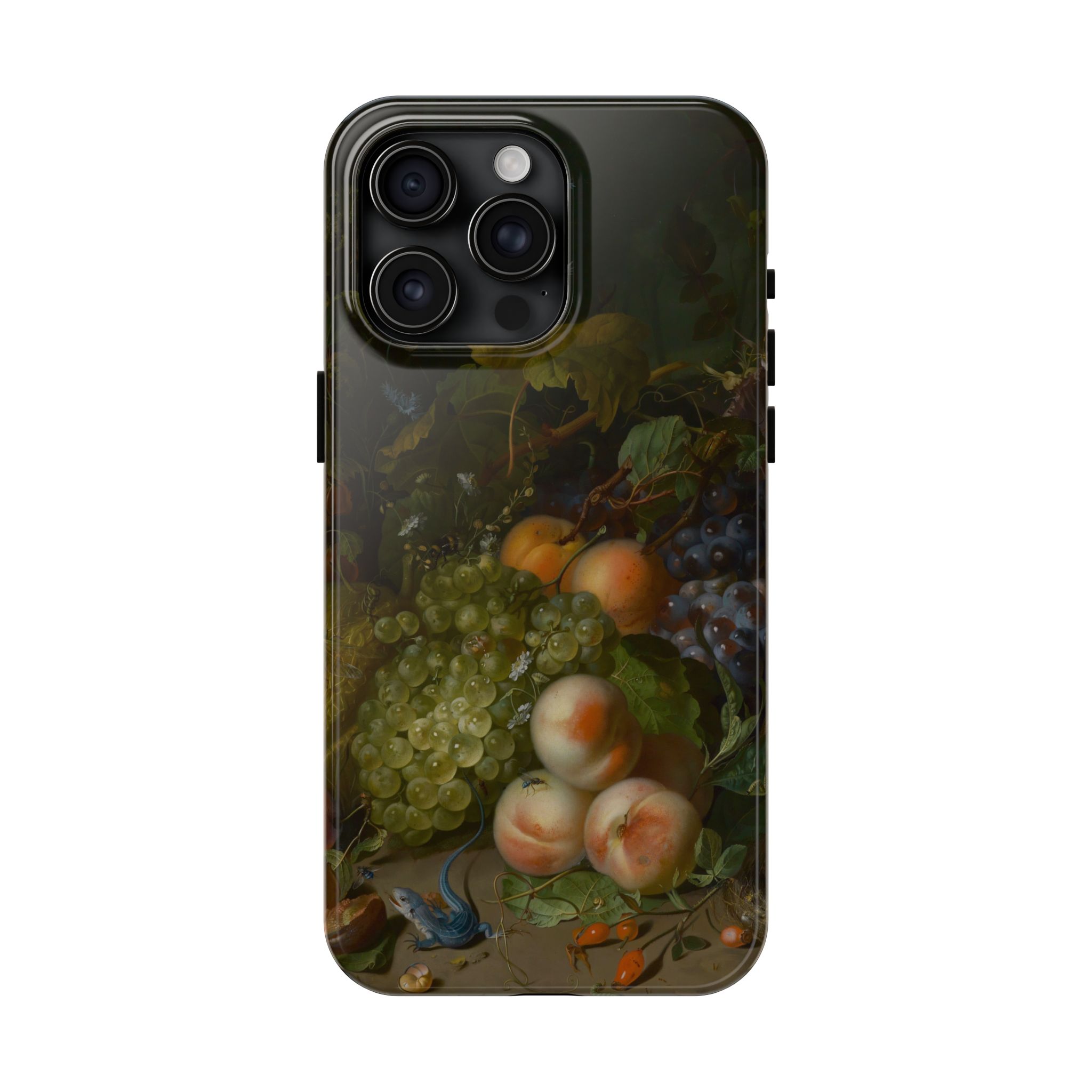 Rachel Ruysch, Fruit Still Life with Stag Beetle and Nest Tough Phone Case - Image 24