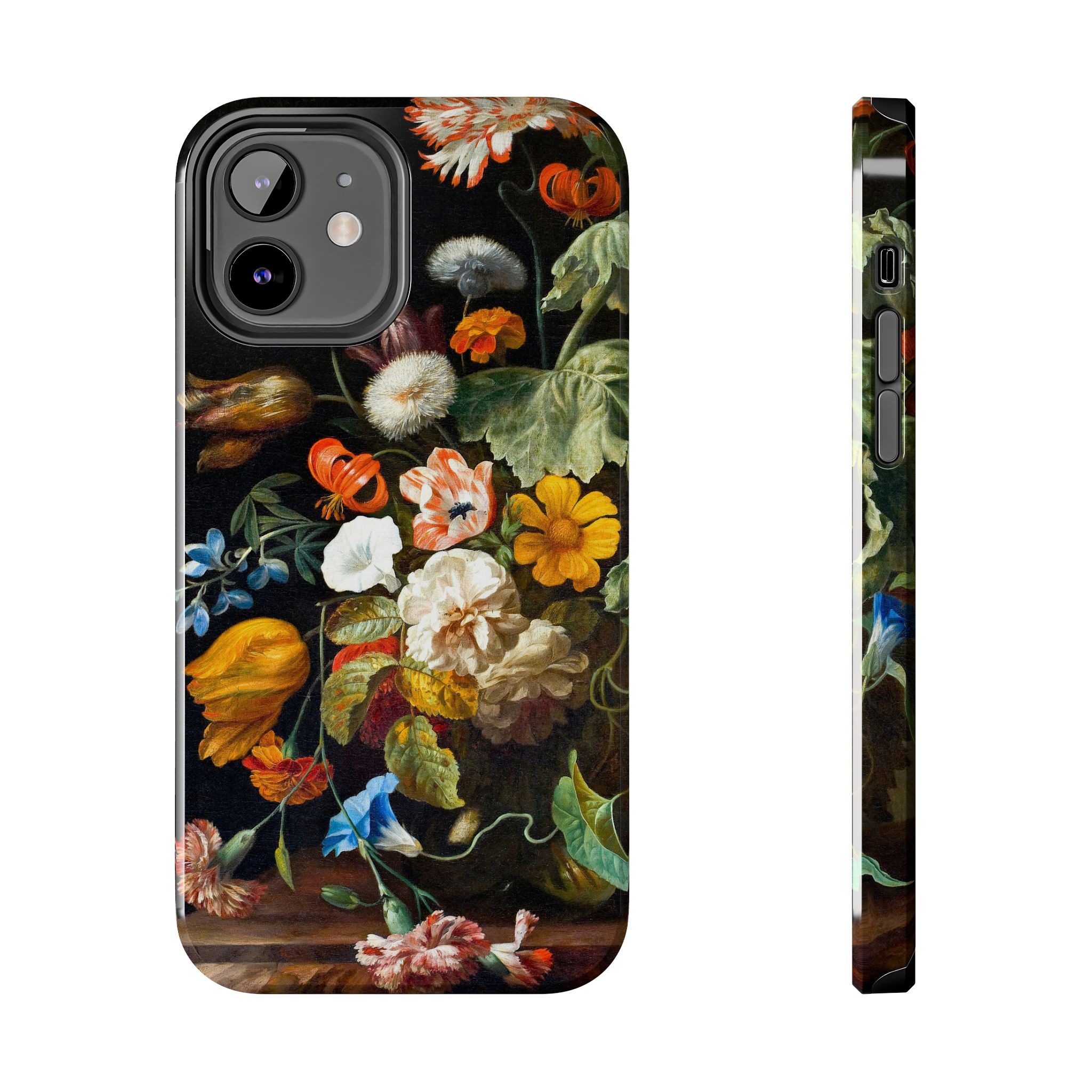 Rachel Ruysch, Still Life with Flowers, 1750's Tough Phone Case - Image 9