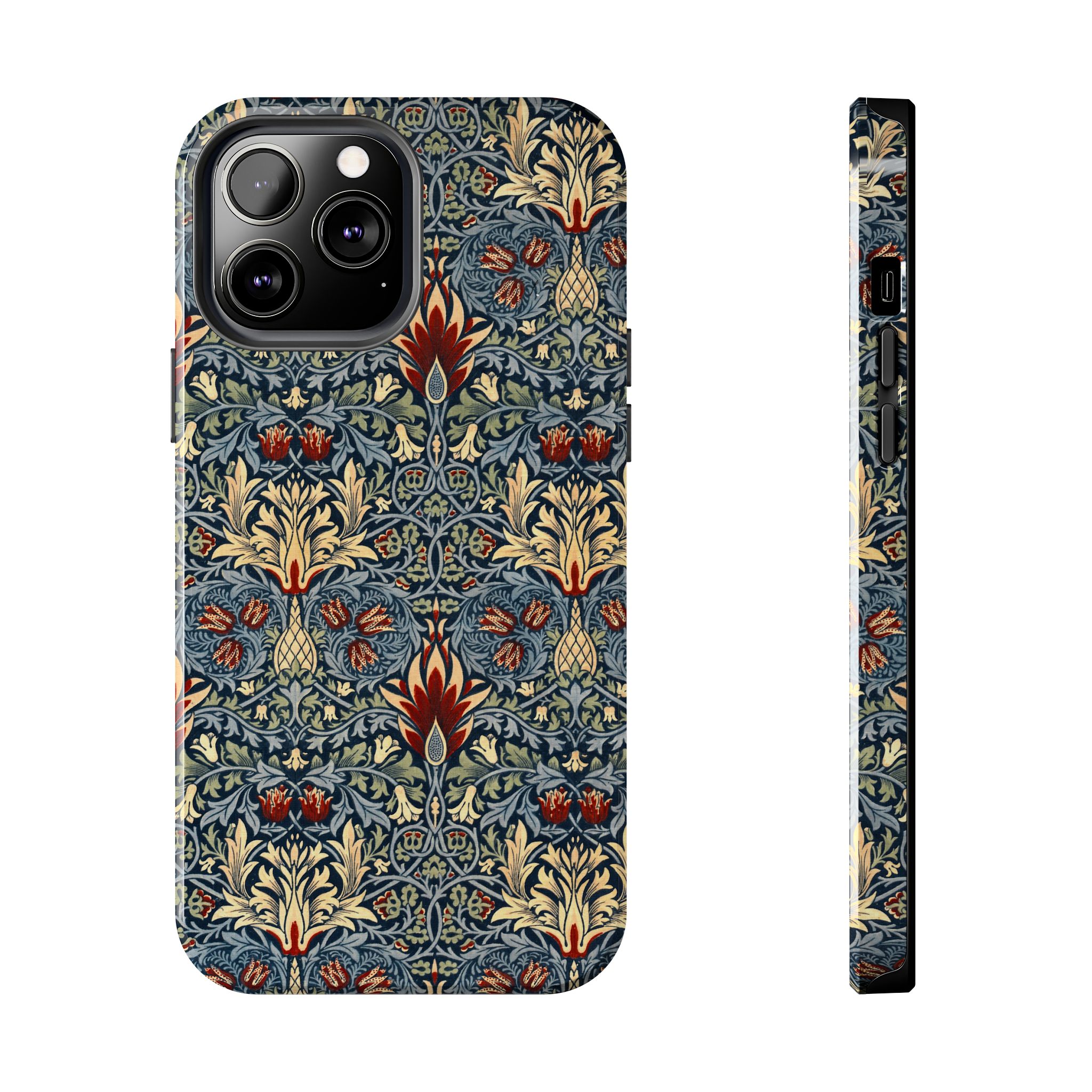 William Morris, Snakeshead Wallpaper from the Brooklyn Museum Tough Phone Case - Image 16