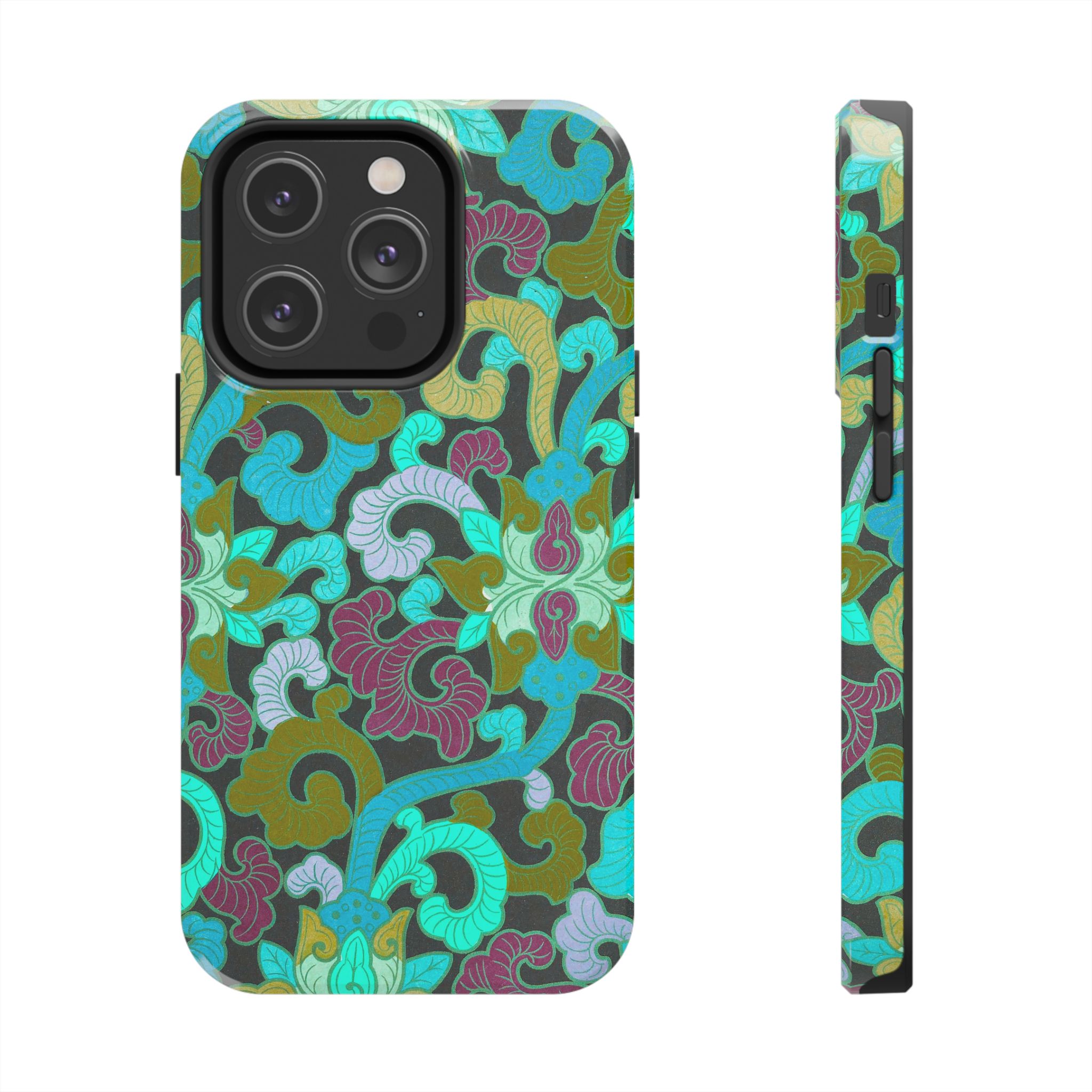 Owen Jones, Examples of Chinese Ornament 53, Blue Green Style Tough Phone Case - Image 20