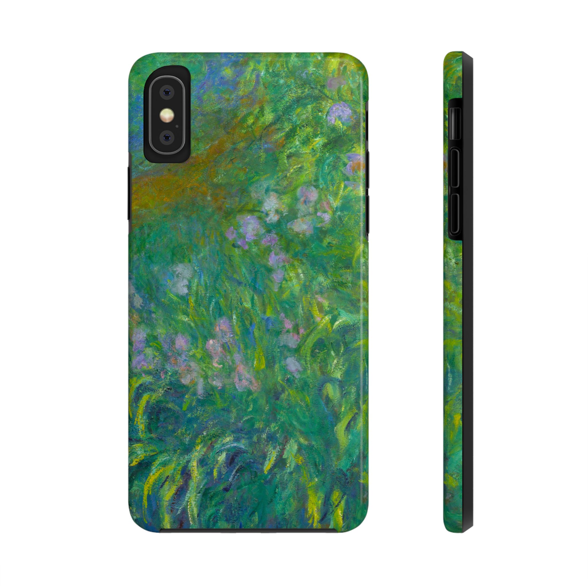 Monet, Irises 1914-17 Tough Phone Case - Image 4