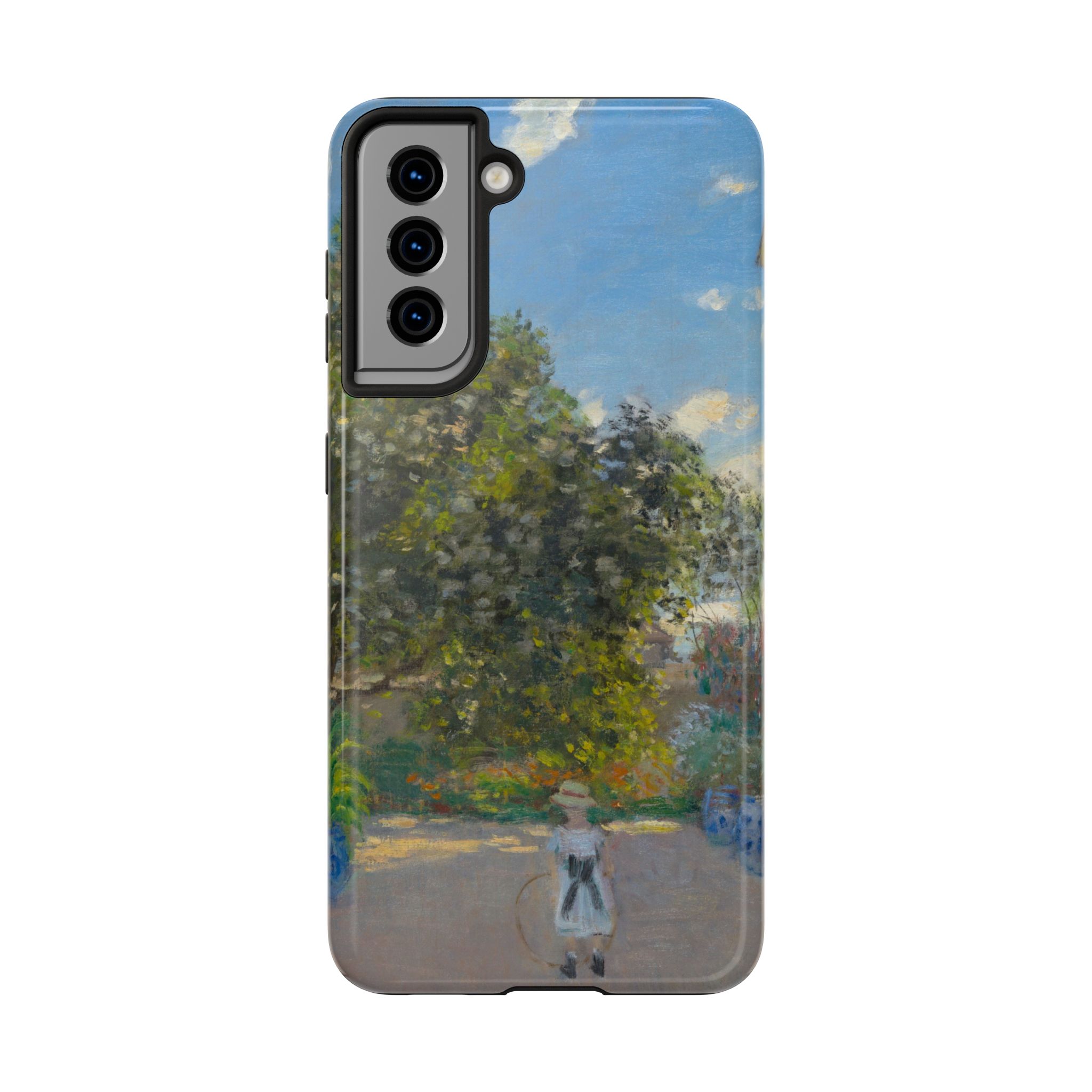 Monet, The Artists's House at Argenteuil, Detail 1 Tough Phone Case - Image 28