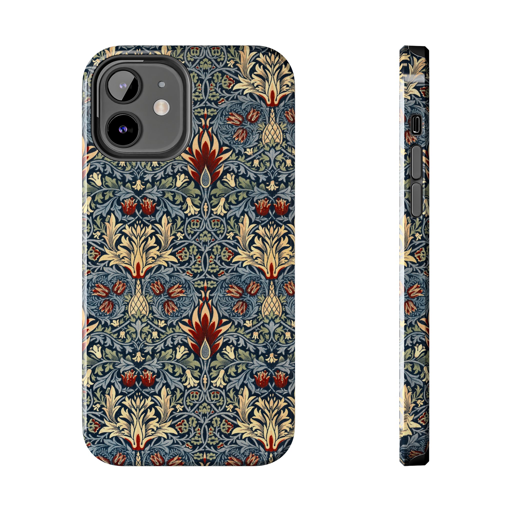 William Morris, Snakeshead Wallpaper from the Brooklyn Museum Tough Phone Case - Image 9