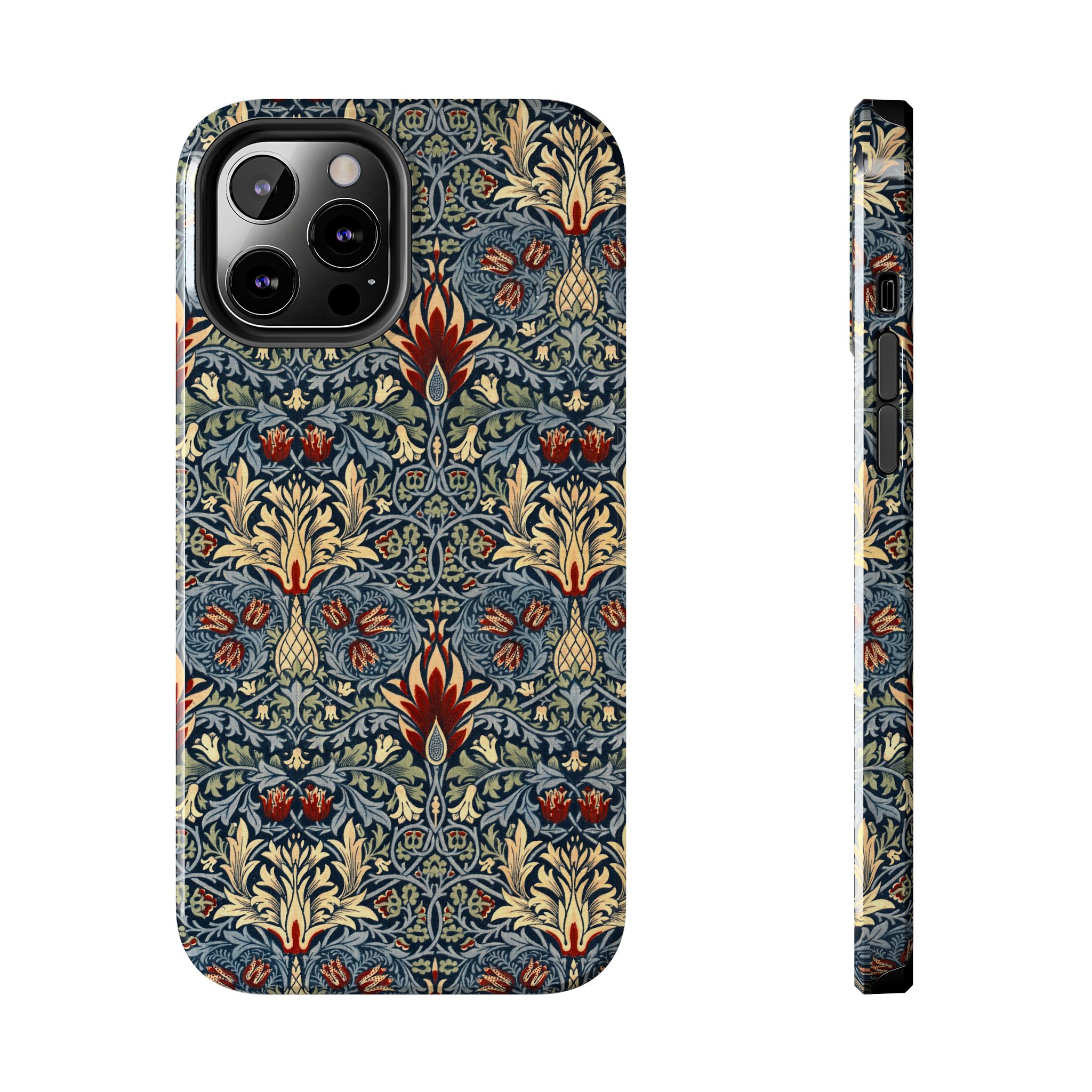 William Morris, Snakeshead Wallpaper from the Brooklyn Museum Tough Phone Case - Image 12
