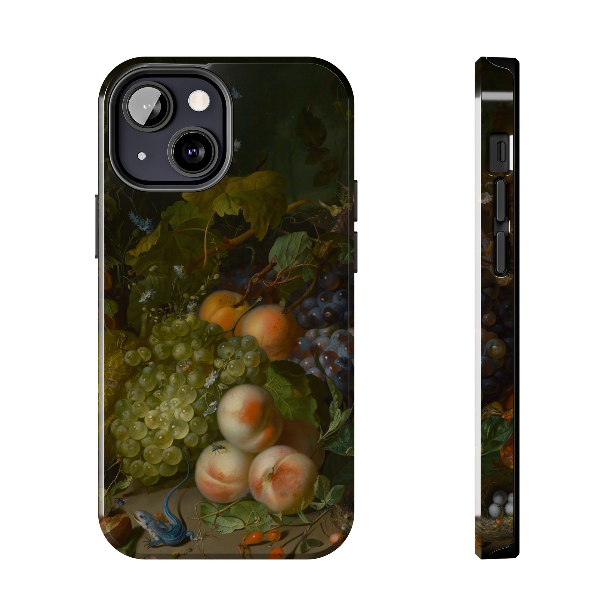 Rachel Ruysch, Fruit Still Life with Stag Beetle and Nest Tough Phone Case - Image 14