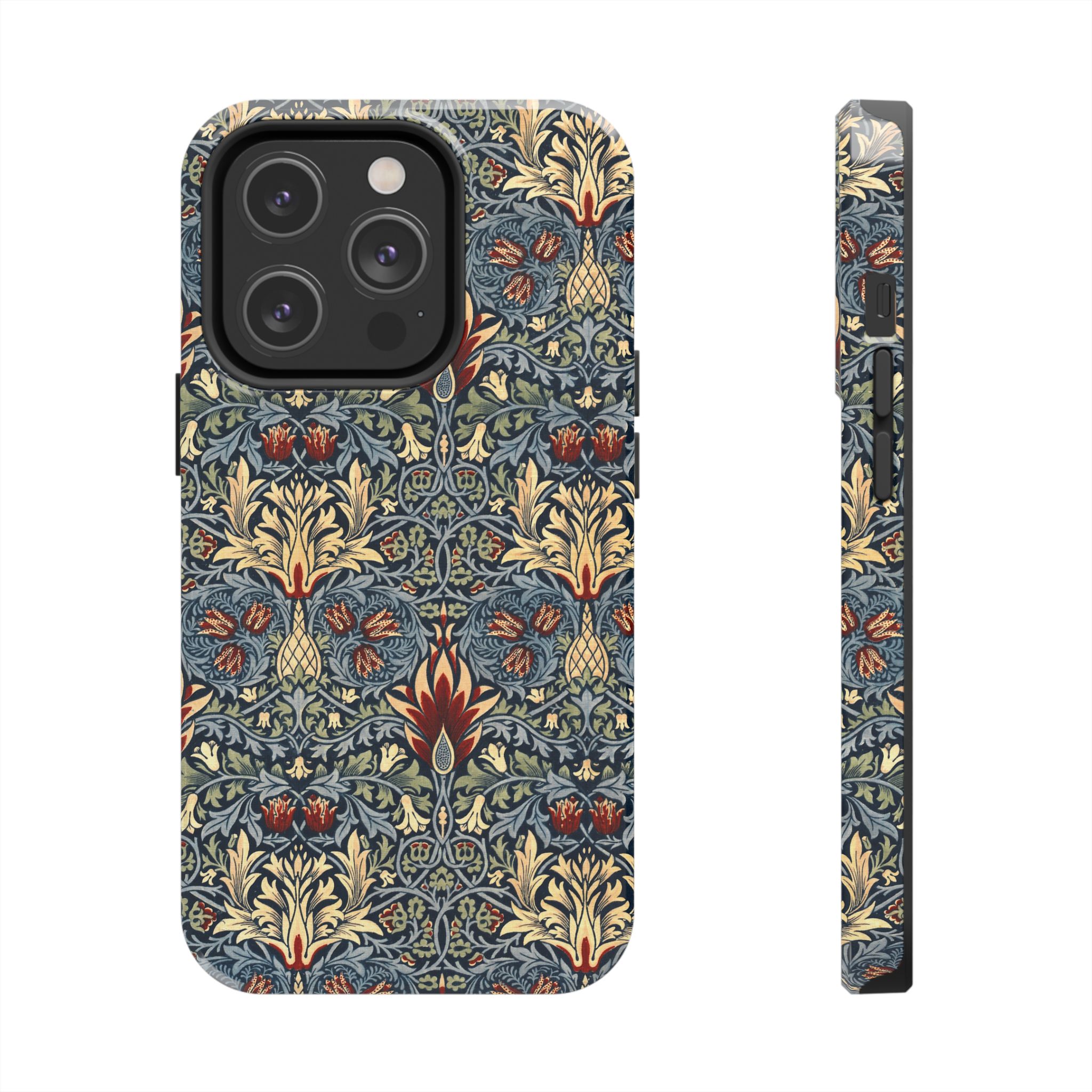 William Morris, Snakeshead Wallpaper from the Brooklyn Museum Tough Phone Case - Image 18
