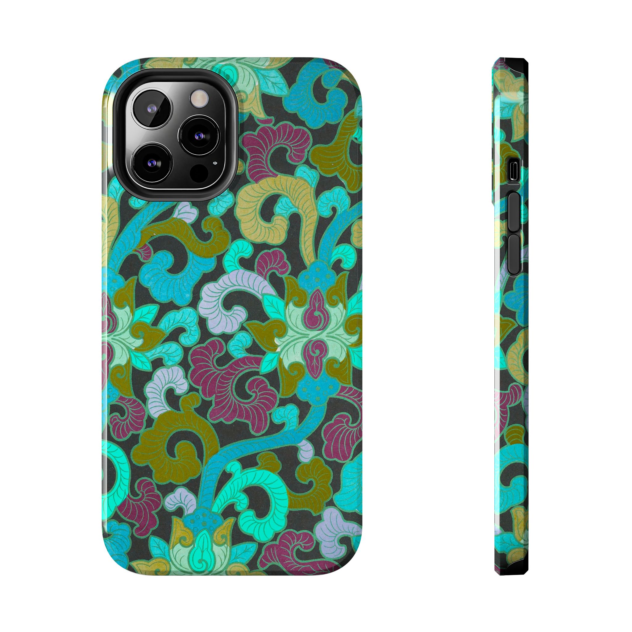 Owen Jones, Examples of Chinese Ornament 53, Blue Green Style Tough Phone Case - Image 14