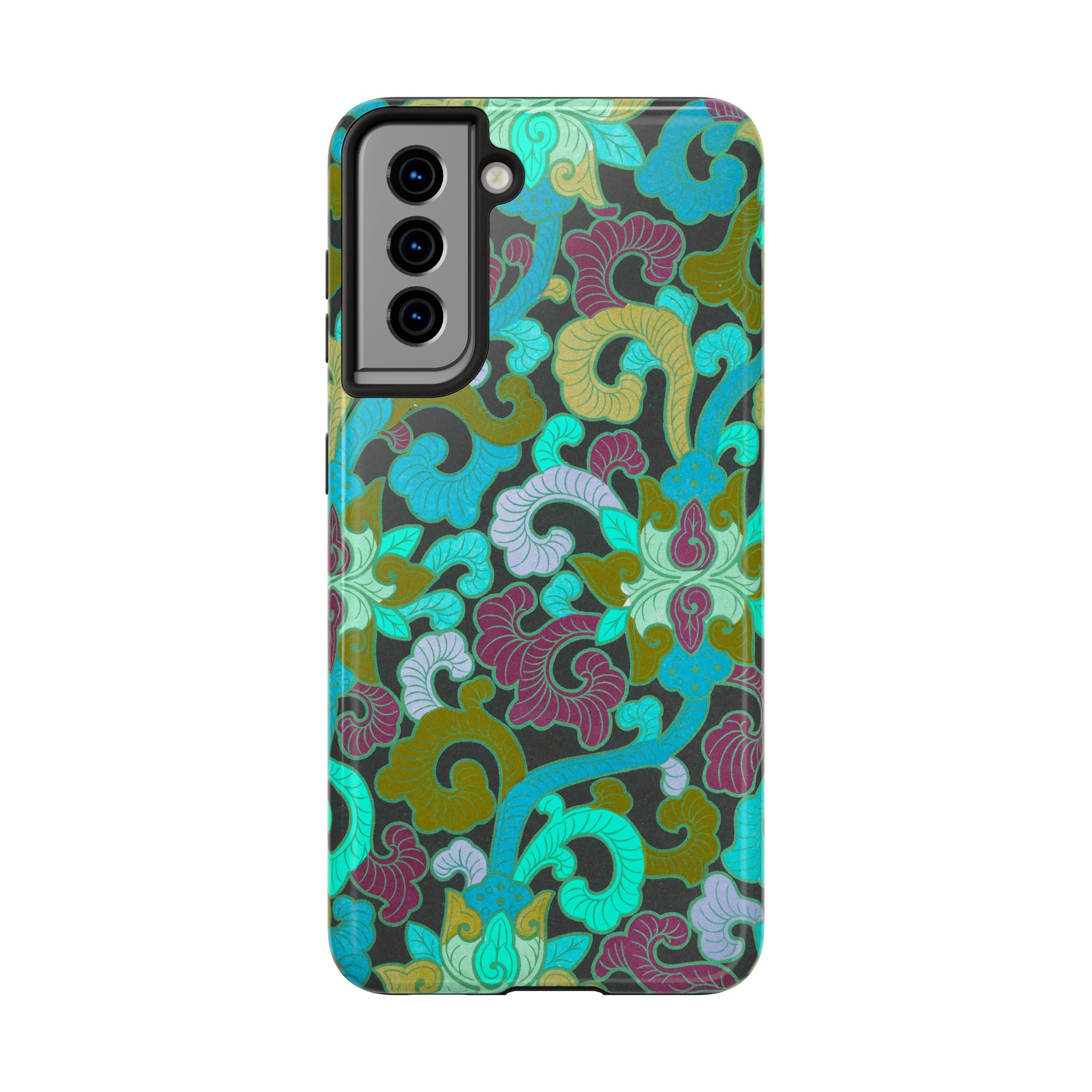 Owen Jones, Examples of Chinese Ornament 53, Blue Green Style Tough Phone Case - Image 30