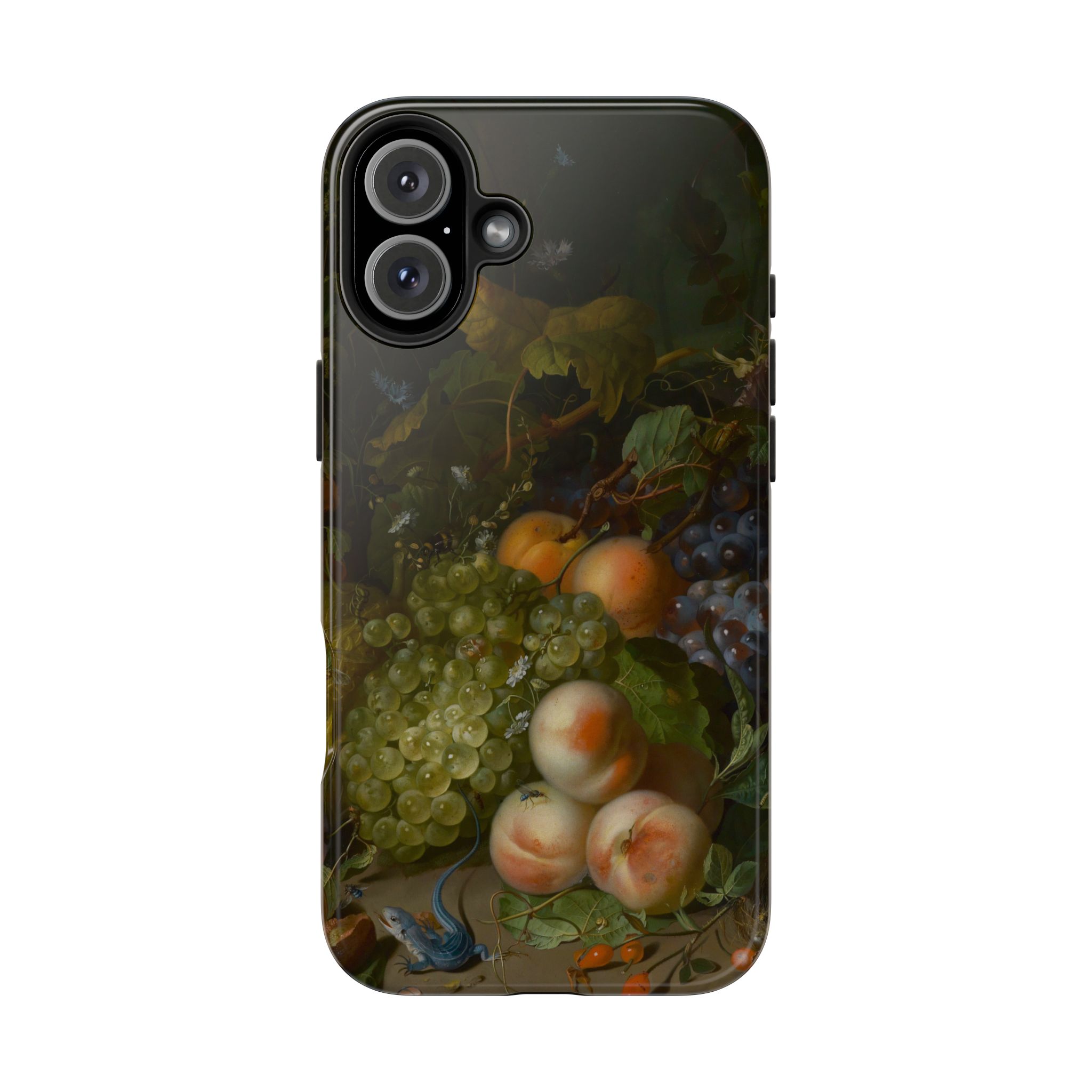 Rachel Ruysch, Fruit Still Life with Stag Beetle and Nest Tough Phone Case - Image 32