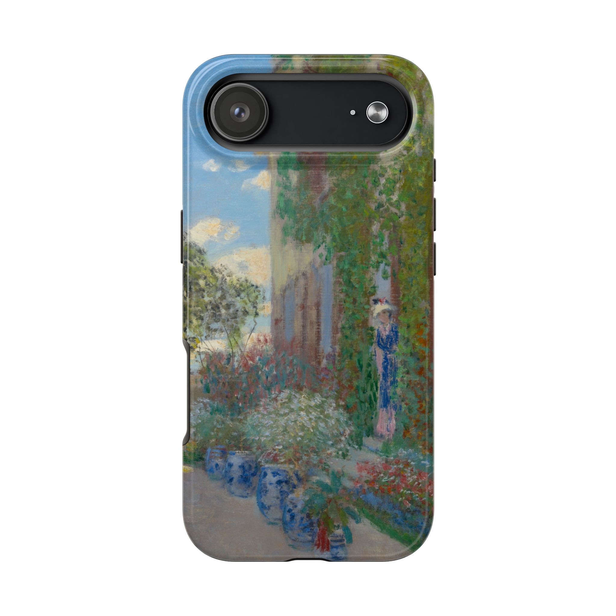Monet, The Artist's House at Argenteuil, Detail 2 Tough Phone Case - Image 36