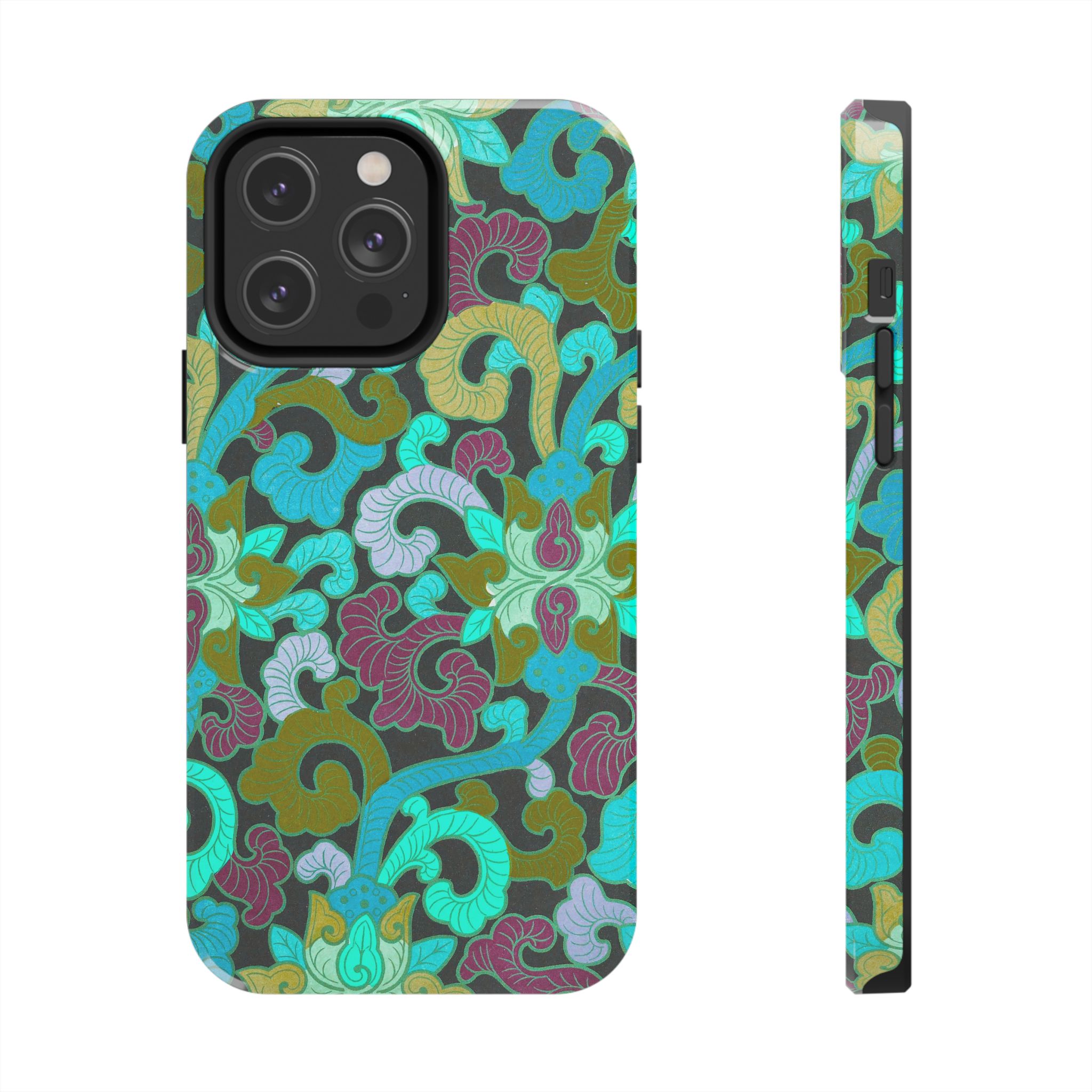 Owen Jones, Examples of Chinese Ornament 53, Blue Green Style Tough Phone Case - Image 21