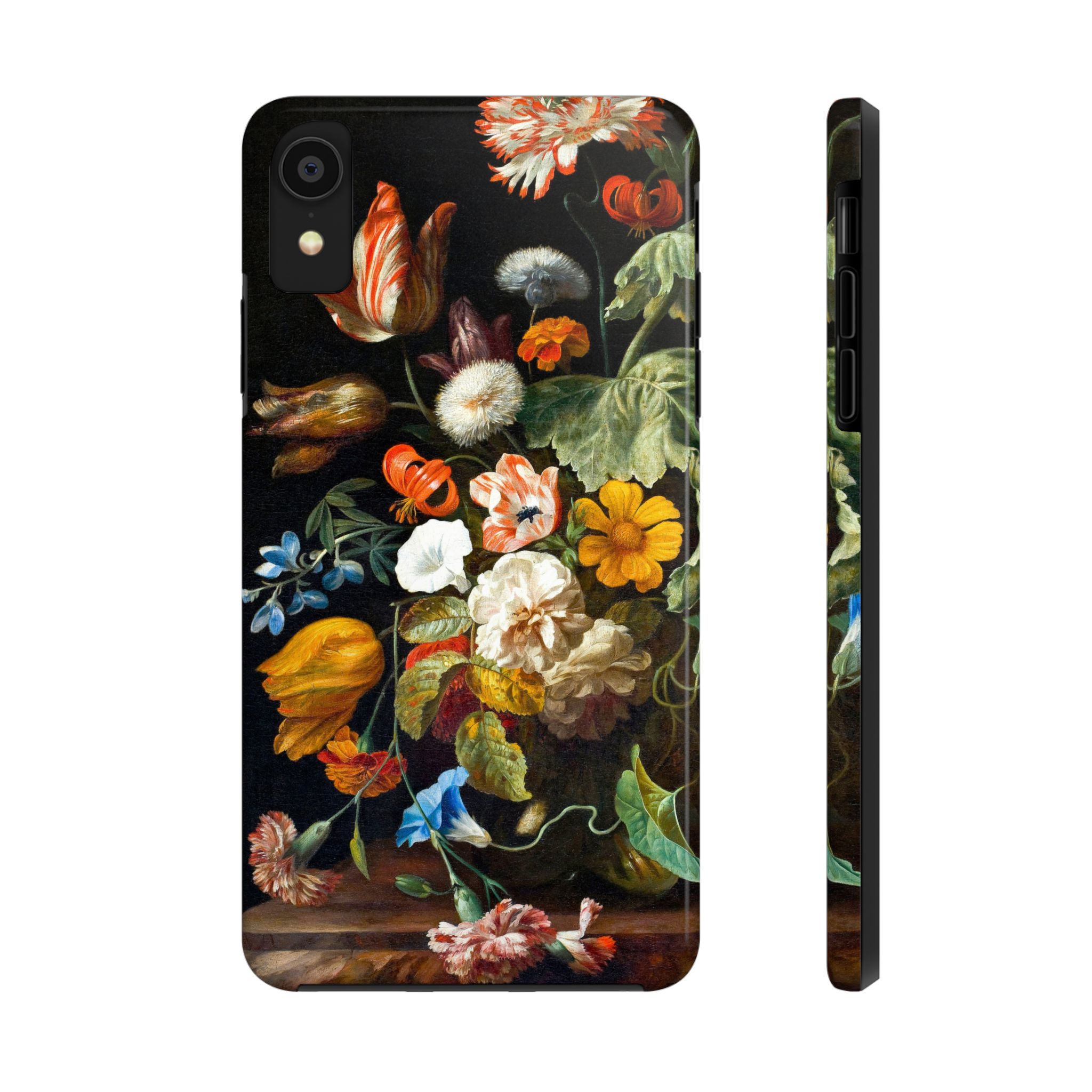 Rachel Ruysch, Still Life with Flowers, 1750's Tough Phone Case - Image 3