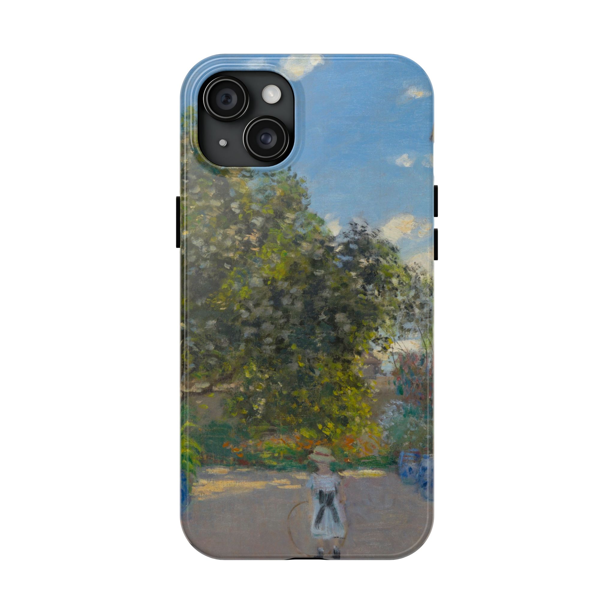 Monet, The Artists's House at Argenteuil, Detail 1 Tough Phone Case - Image 23