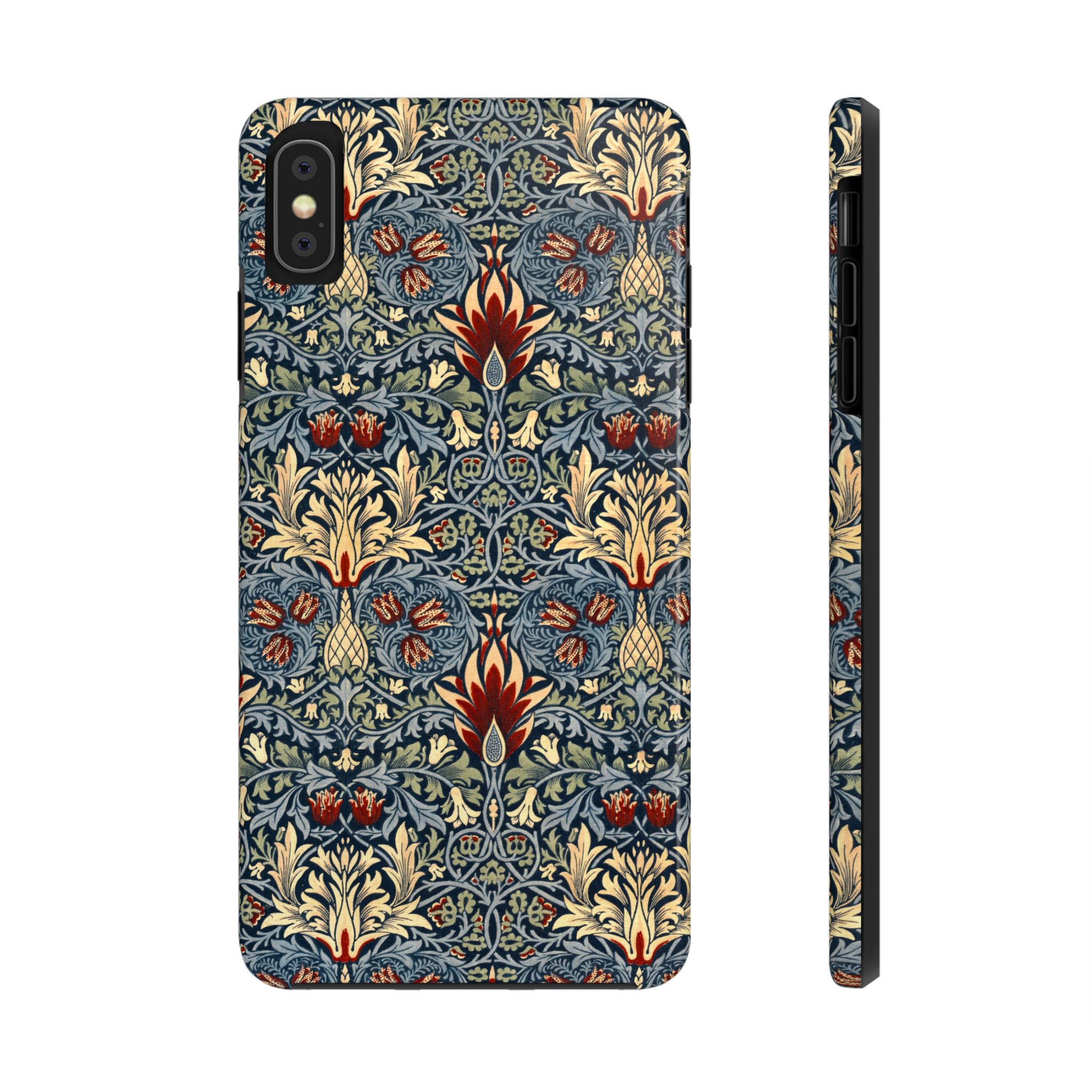 William Morris, Snakeshead Wallpaper from the Brooklyn Museum Tough Phone Case - Image 5