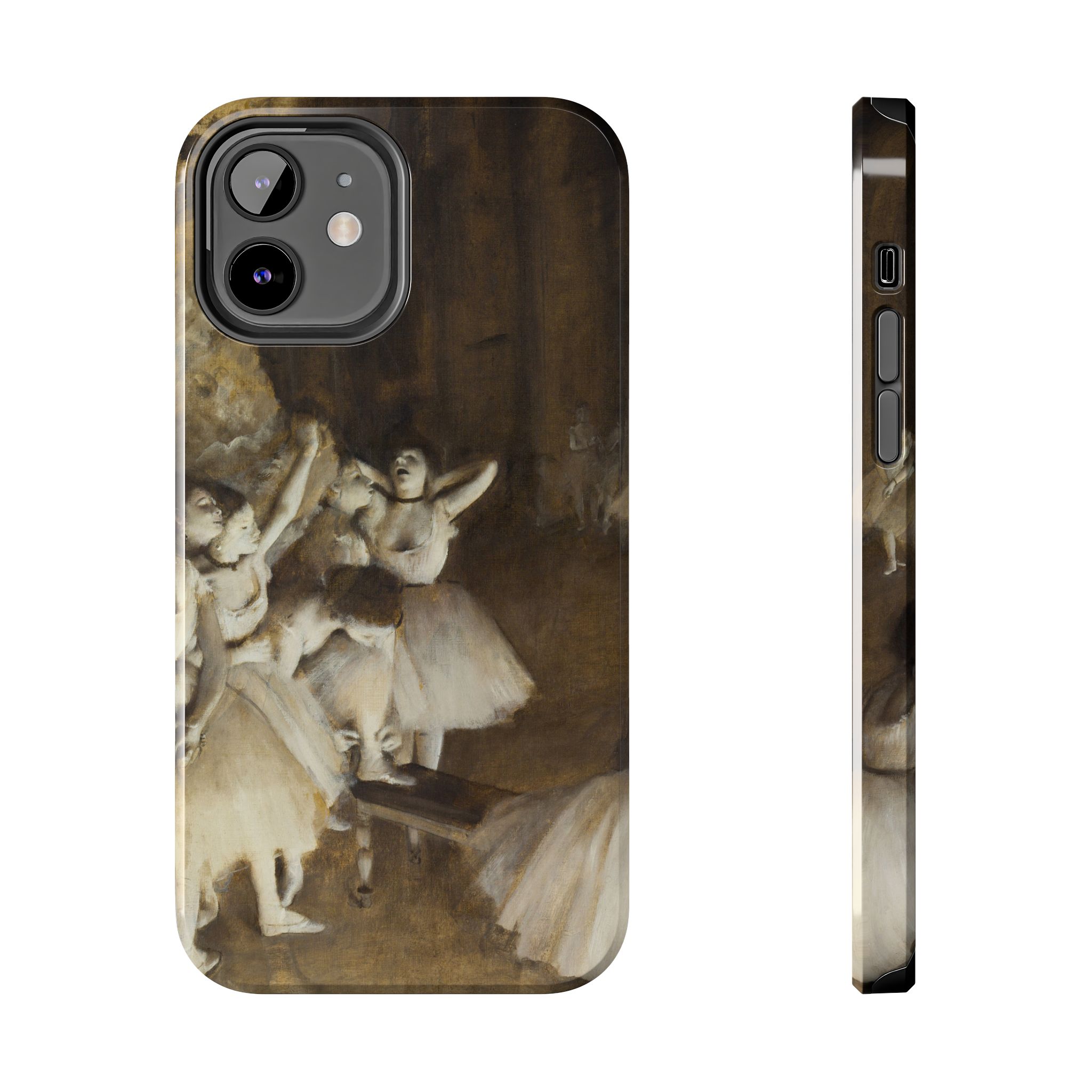 Degas, Ballet Rehearsal On Stage Detail 1 Tough Phone Case - Image 4