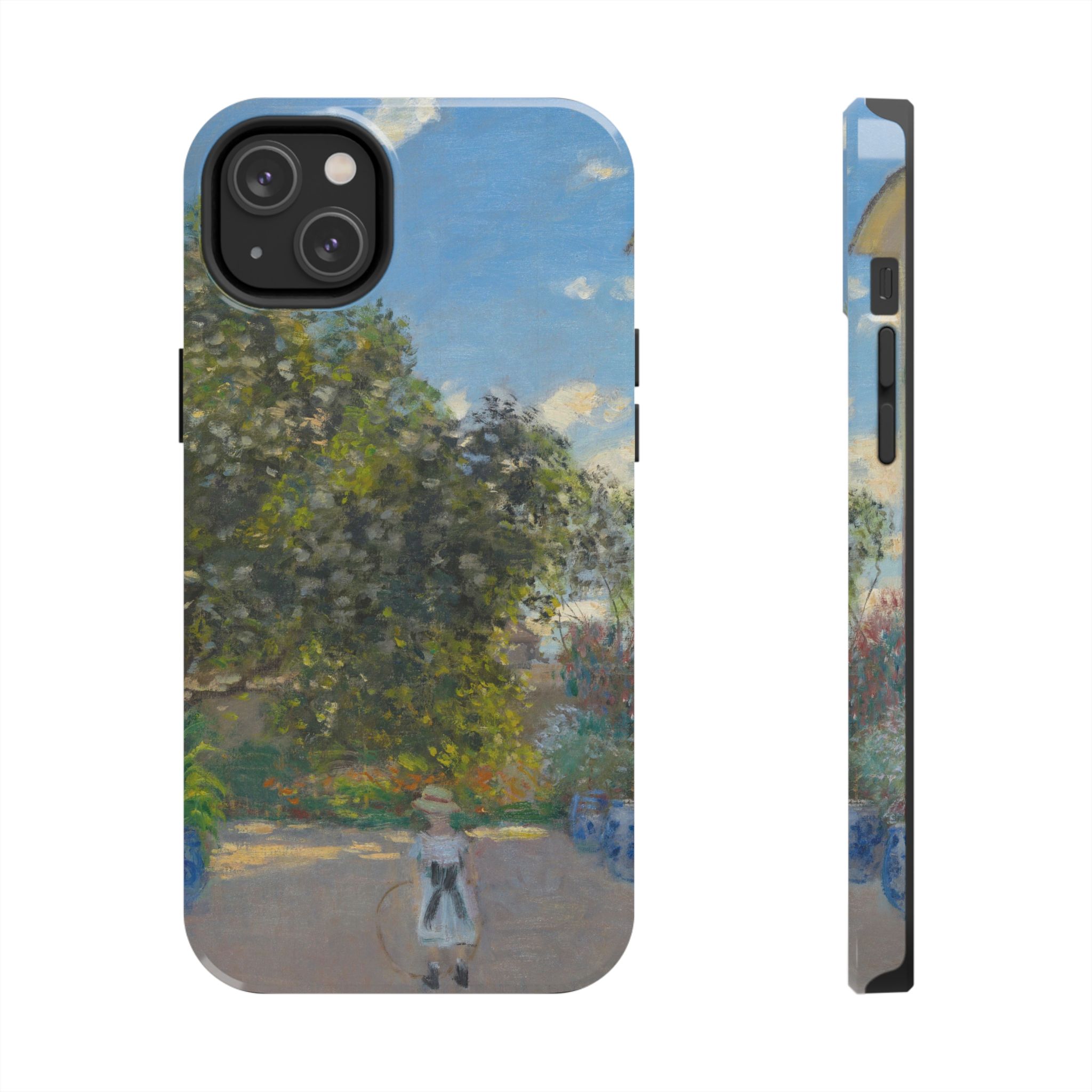Monet, The Artists's House at Argenteuil, Detail 1 Tough Phone Case - Image 20