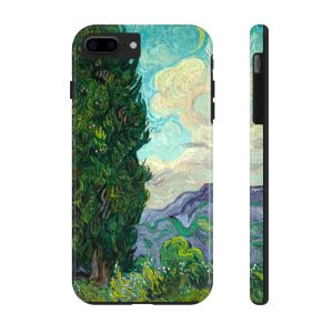Van Gogh Cypresses 1889 Tough Phone Case
