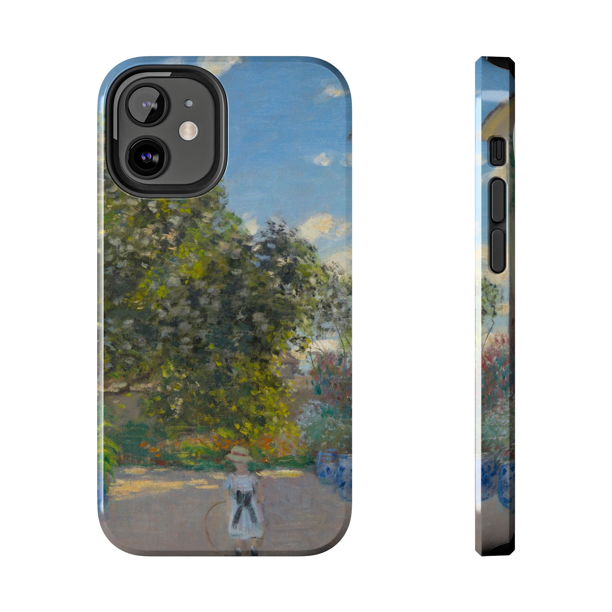 Monet, The Artists's House at Argenteuil, Detail 1 Tough Phone Case - Image 10