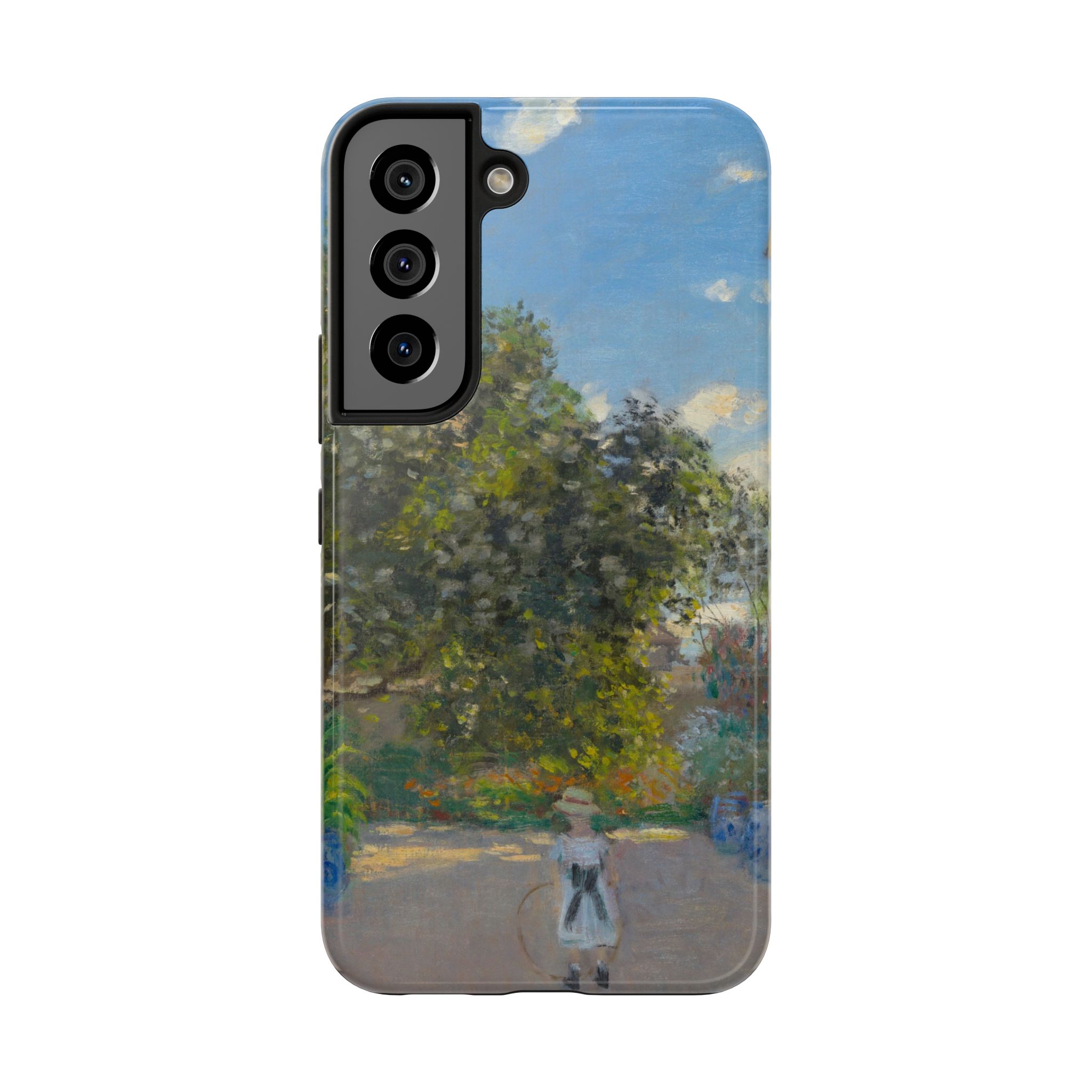 Monet, The Artists's House at Argenteuil, Detail 1 Tough Phone Case - Image 27