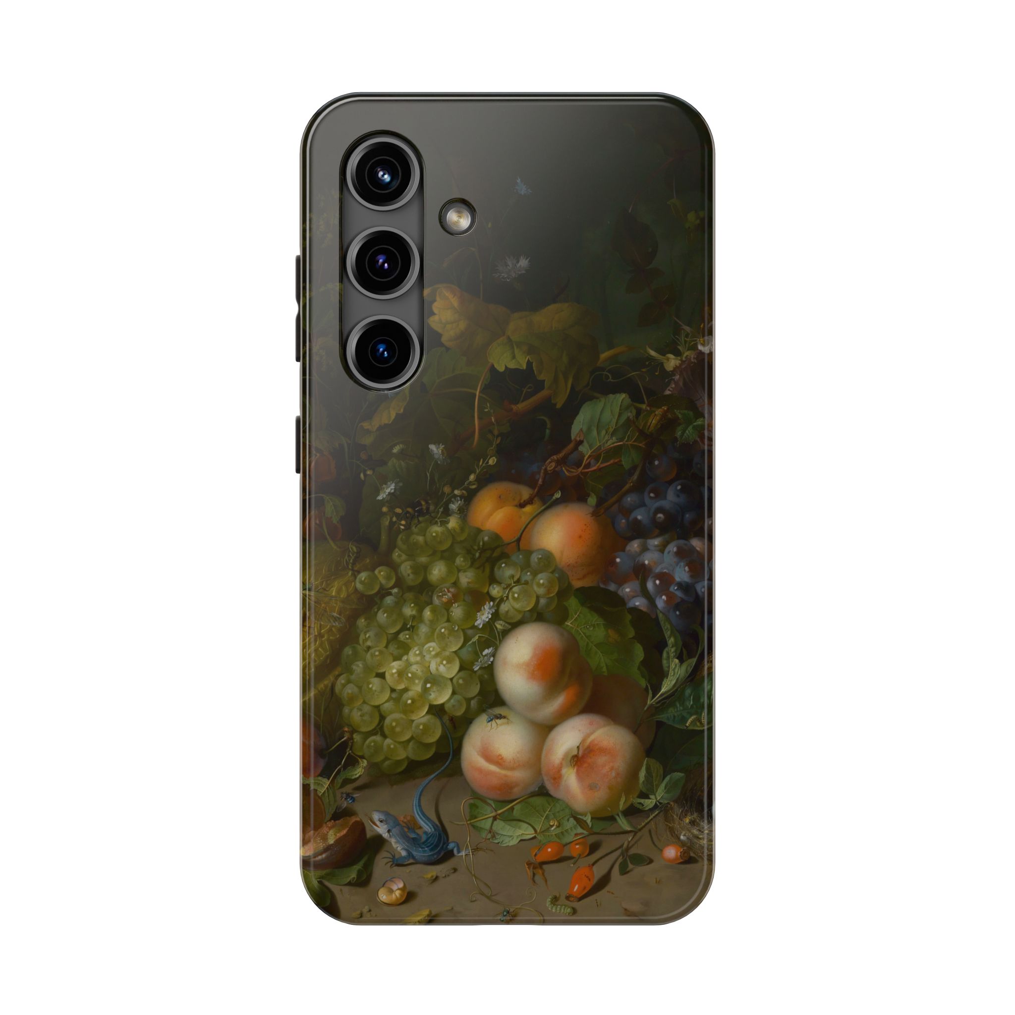 Rachel Ruysch, Fruit Still Life with Stag Beetle and Nest Tough Phone Case - Image 25