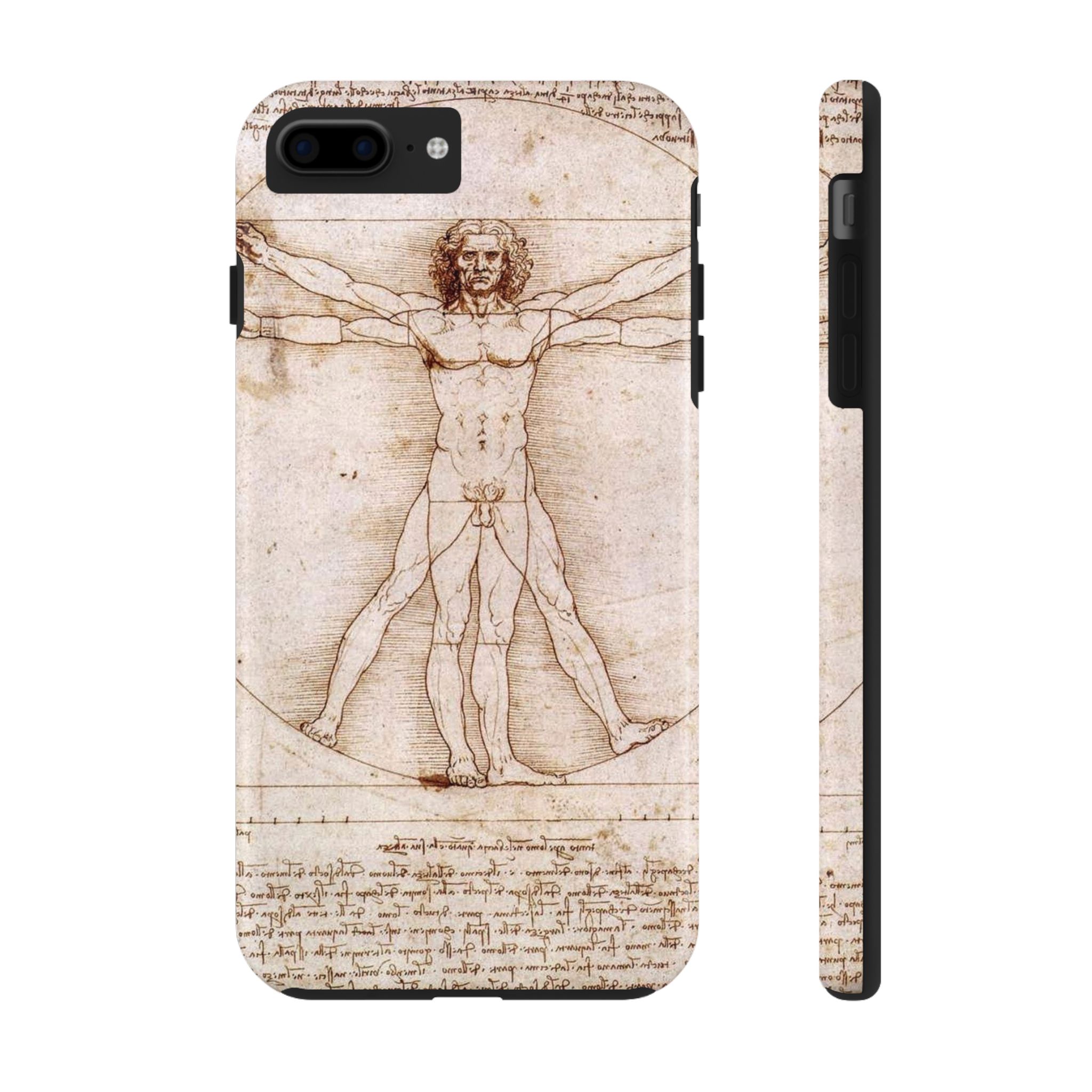 Leonardo Da Vinci's Vitruvian Man Tough Phone Case