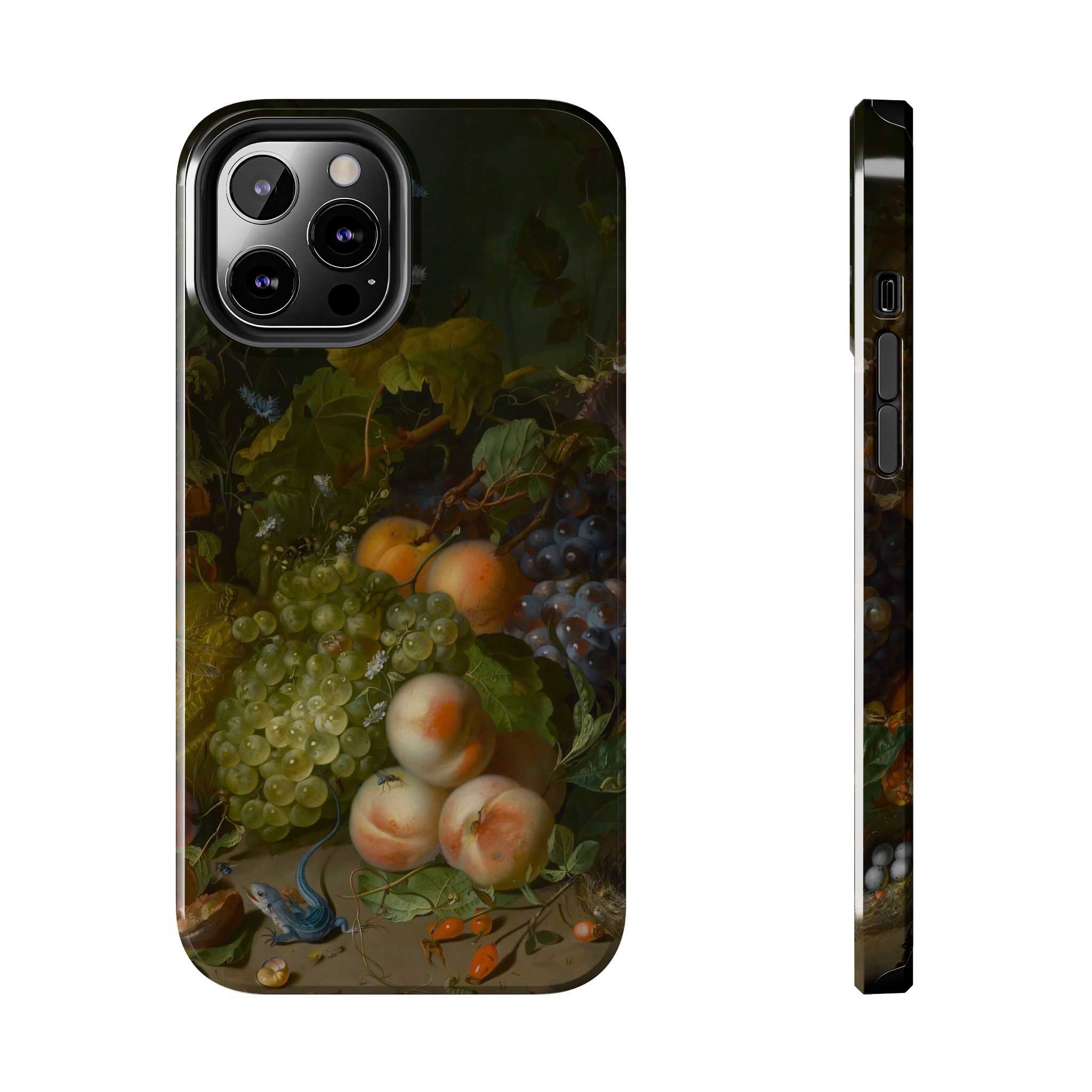 Rachel Ruysch, Fruit Still Life with Stag Beetle and Nest Tough Phone Case - Image 12