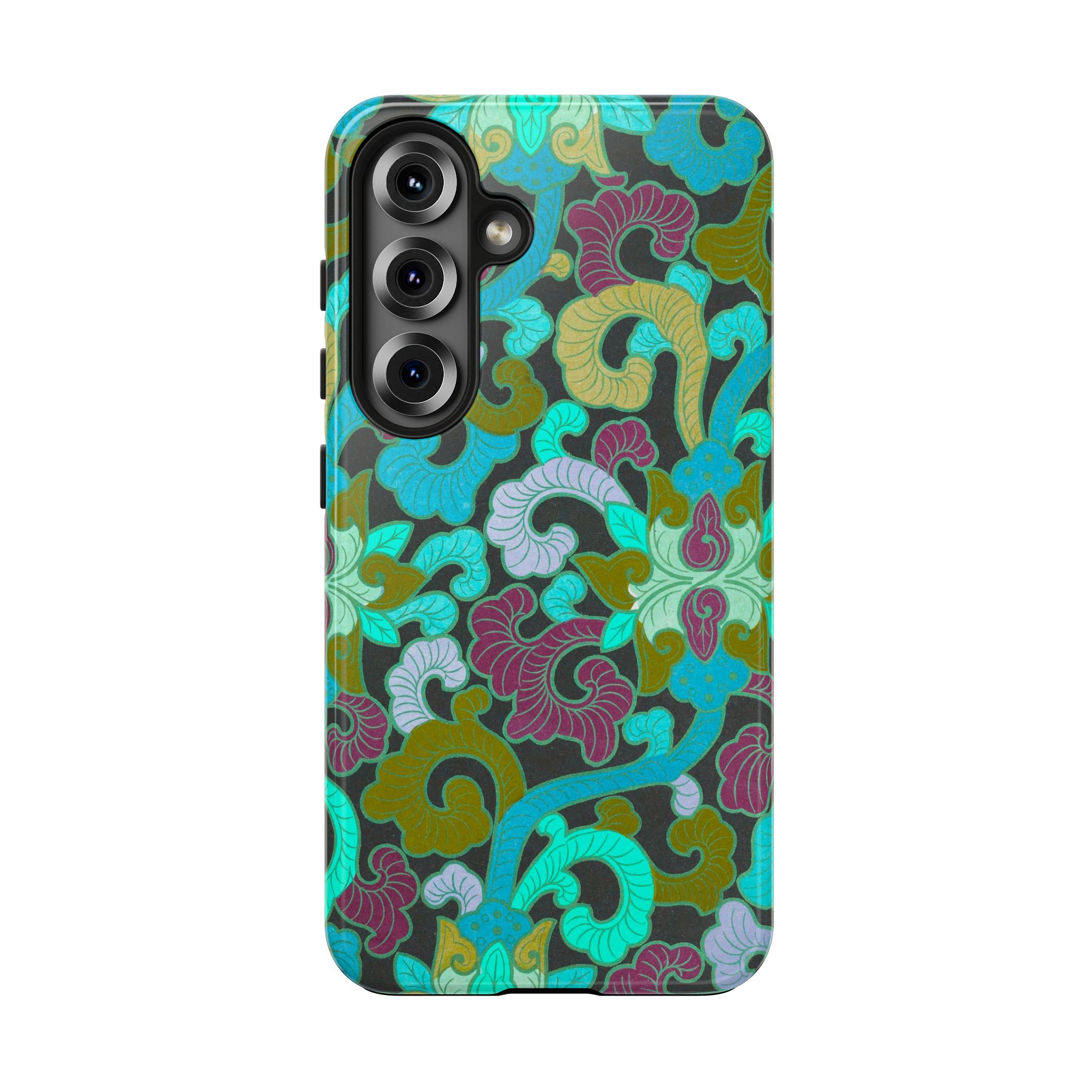 Owen Jones, Examples of Chinese Ornament 53, Blue Green Style Tough Phone Case - Image 35