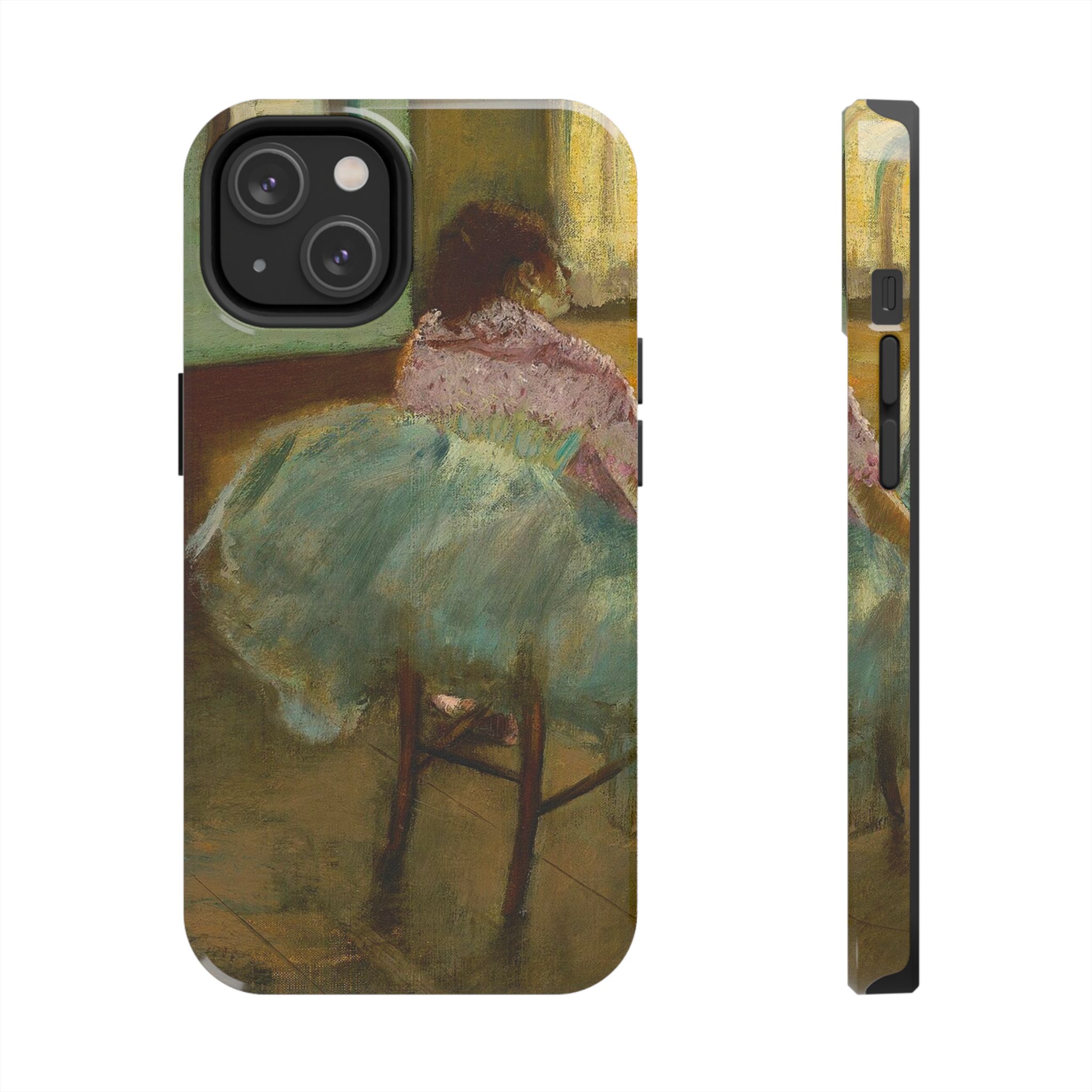 Degas, The Dance Lesson, Detail 2 Tough Phone Case - Image 12