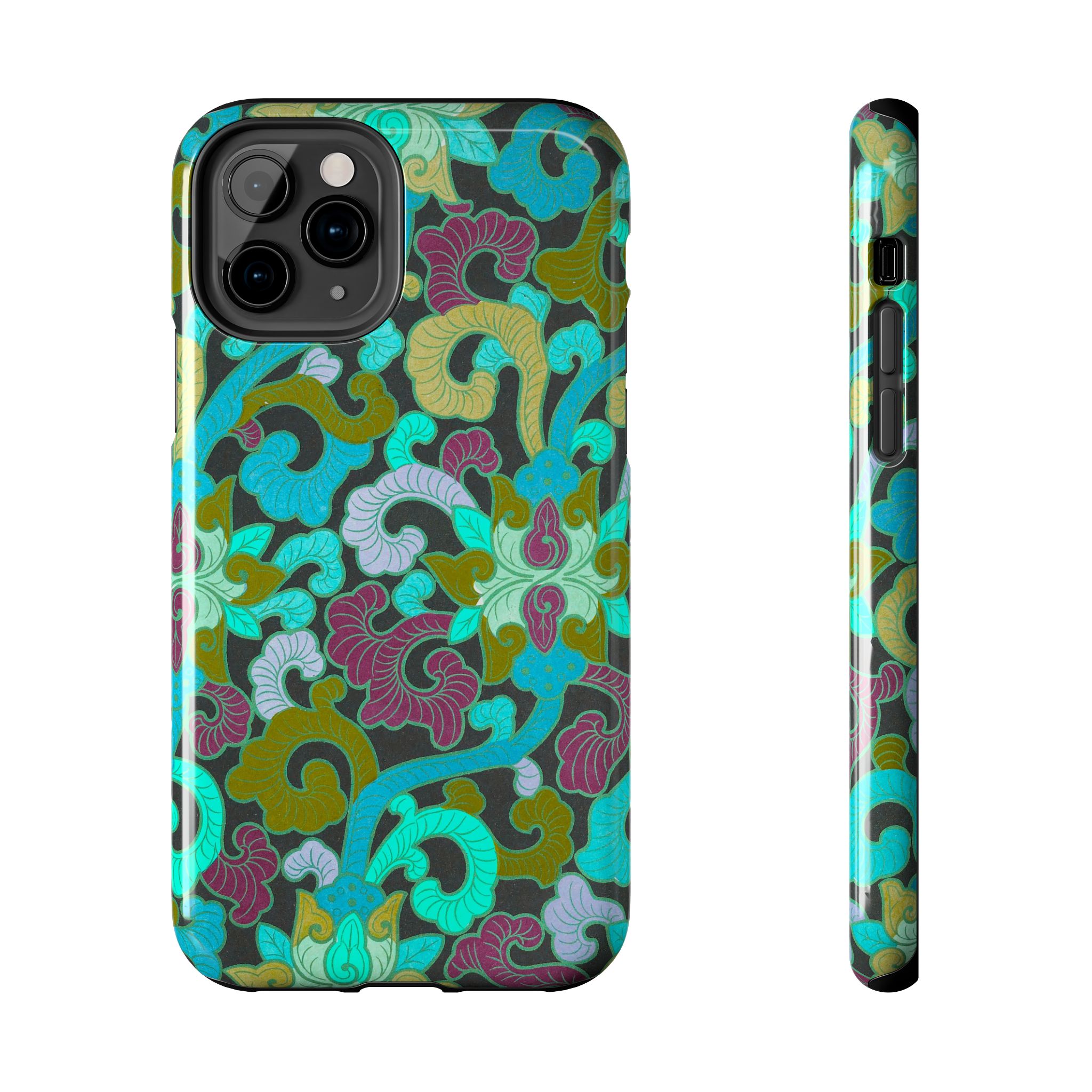 Owen Jones, Examples of Chinese Ornament 53, Blue Green Style Tough Phone Case - Image 7