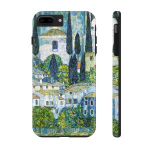 Klimt, Kirche in Cassone Tough Phone Case
