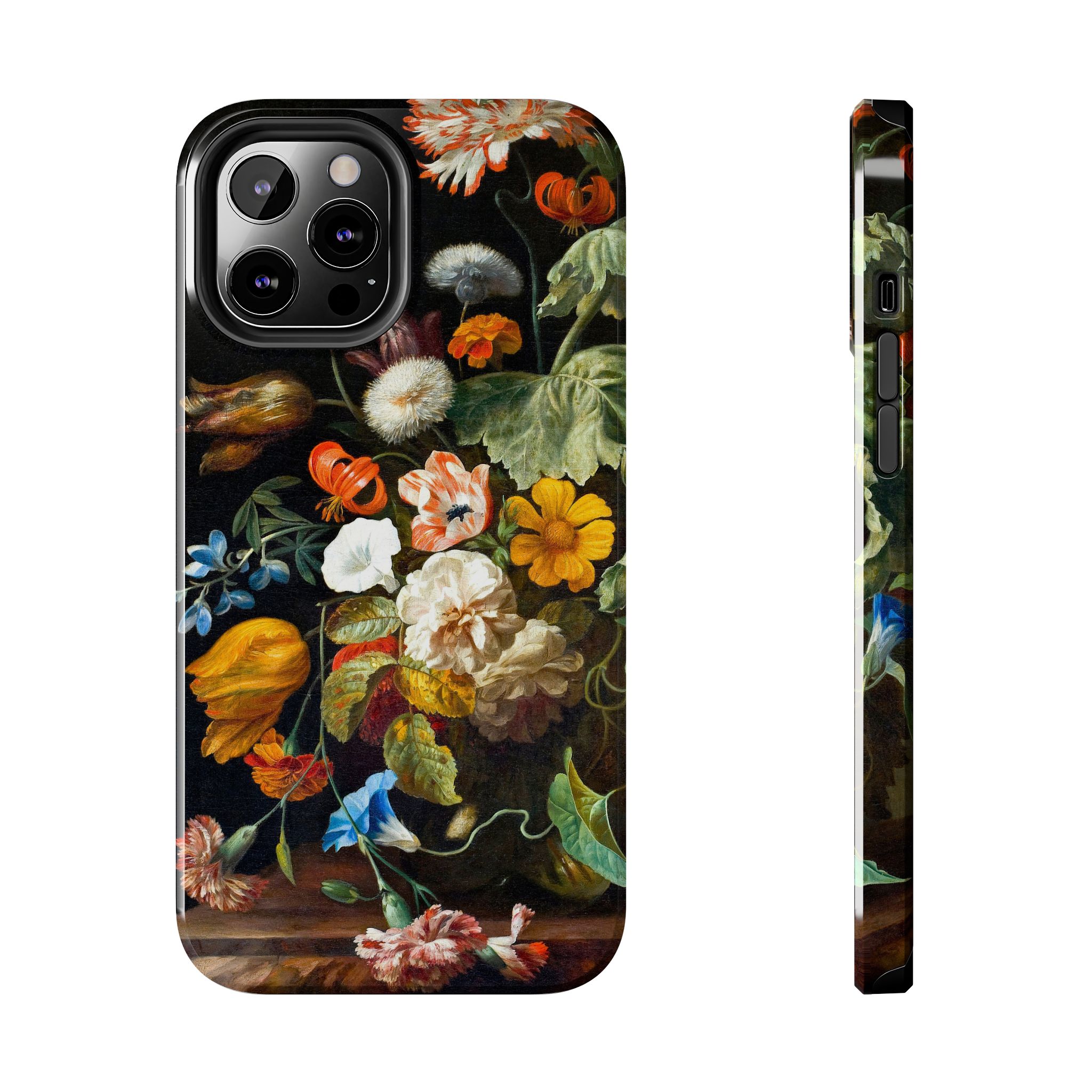 Rachel Ruysch, Still Life with Flowers, 1750's Tough Phone Case - Image 12