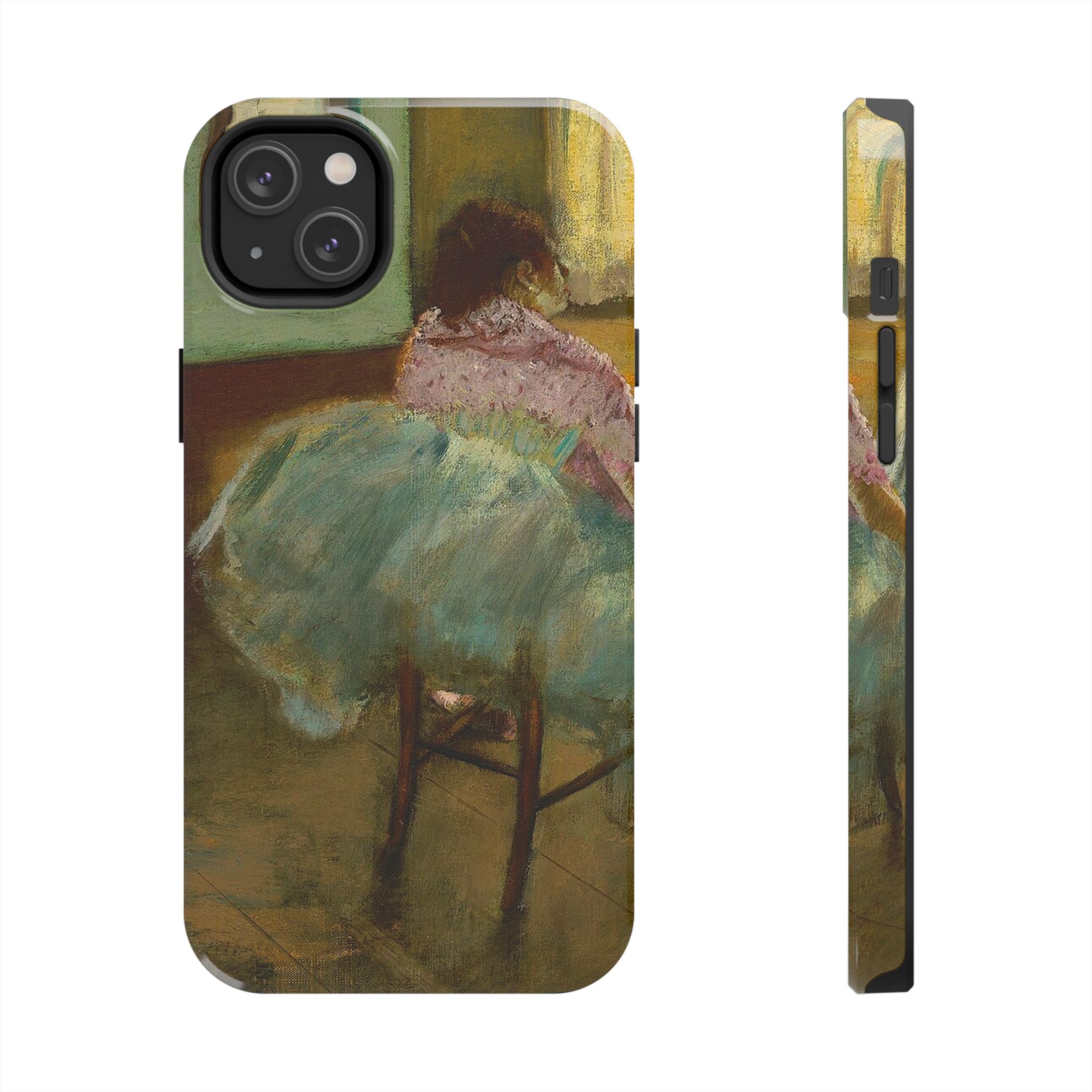 Degas, The Dance Lesson, Detail 2 Tough Phone Case - Image 15