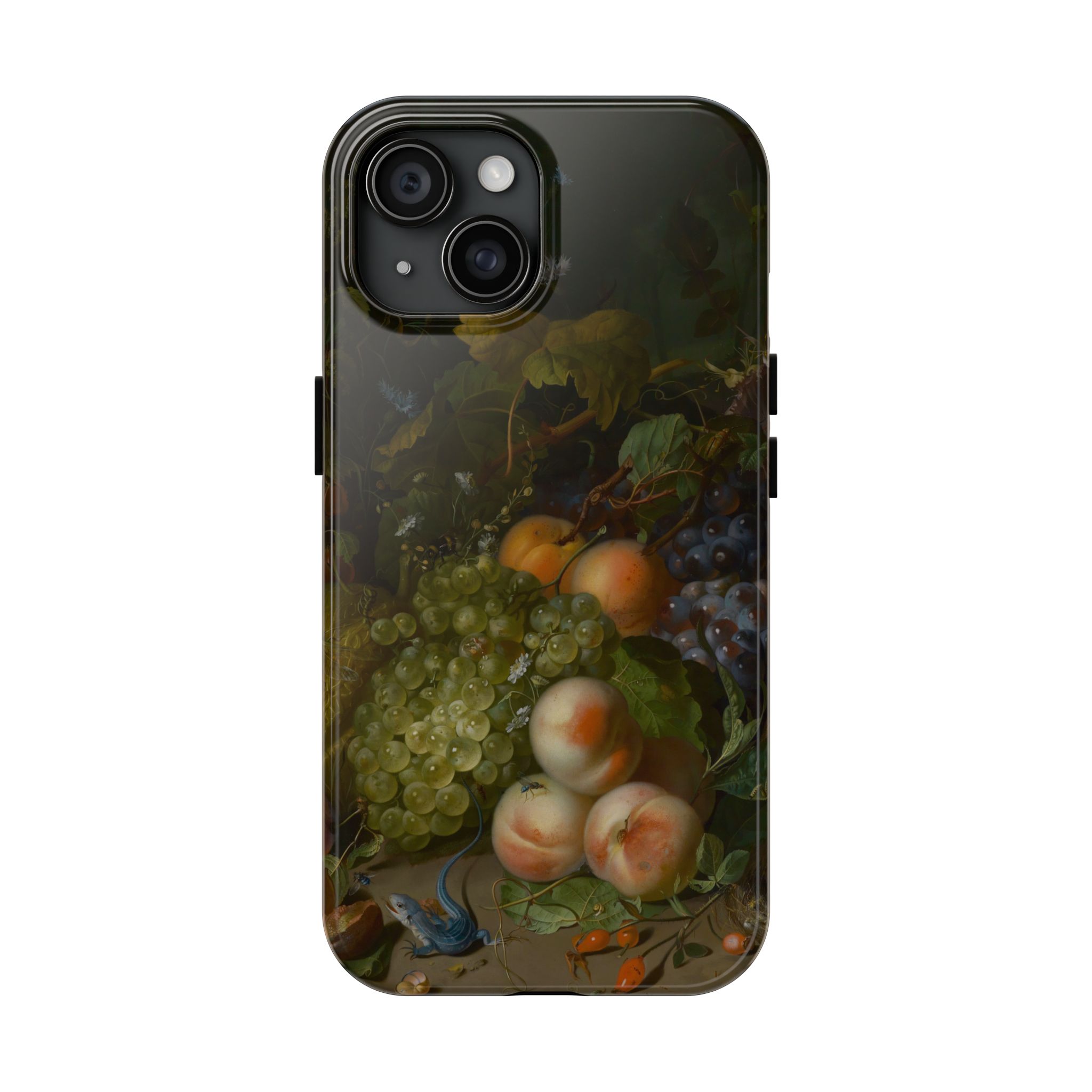 Rachel Ruysch, Fruit Still Life with Stag Beetle and Nest Tough Phone Case - Image 21